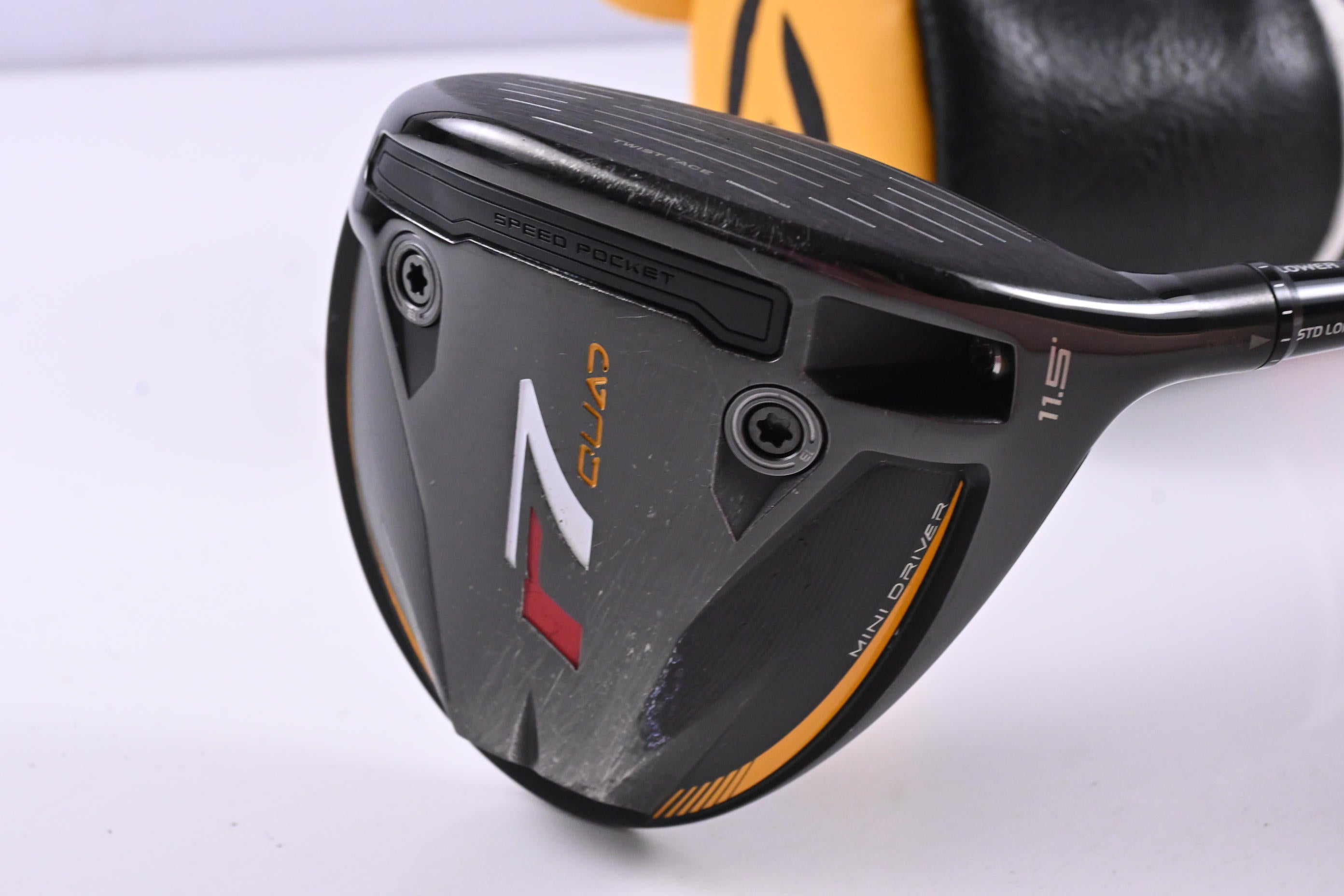 Taylormade R7 Quad Mini Driver / 11.5 Degree / Stiff Flex Fujikura Speeder MD 6