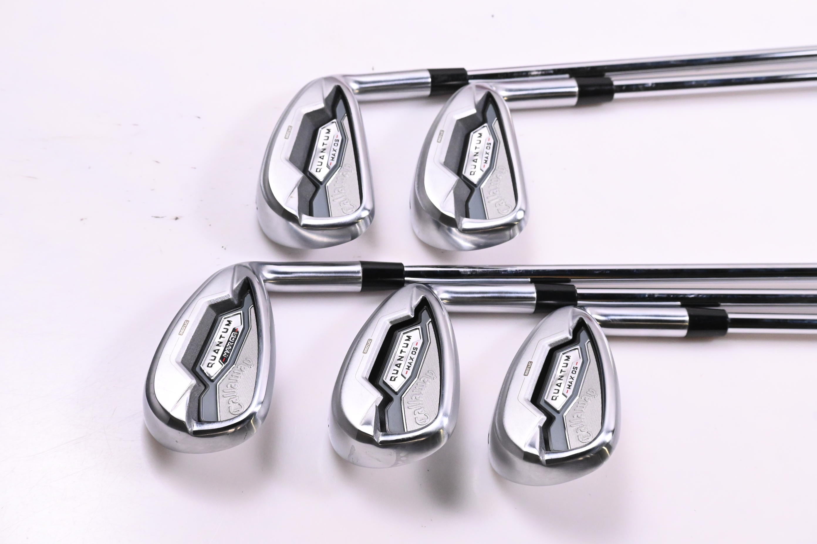 Callaway Quantum Max OS Irons / 6-PW / Regular Flex KBS MAX MT 80 Shafts