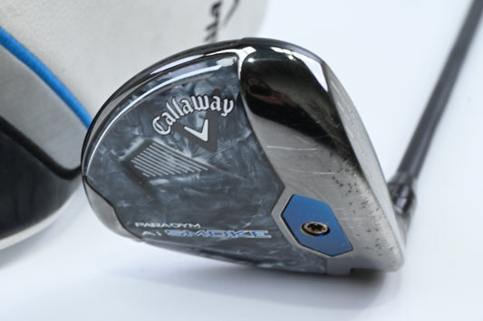 Callaway Paradym Ai Smoke Max #3 Wood / 15 Degree / Stiff Flex Tensei AV Blue 75