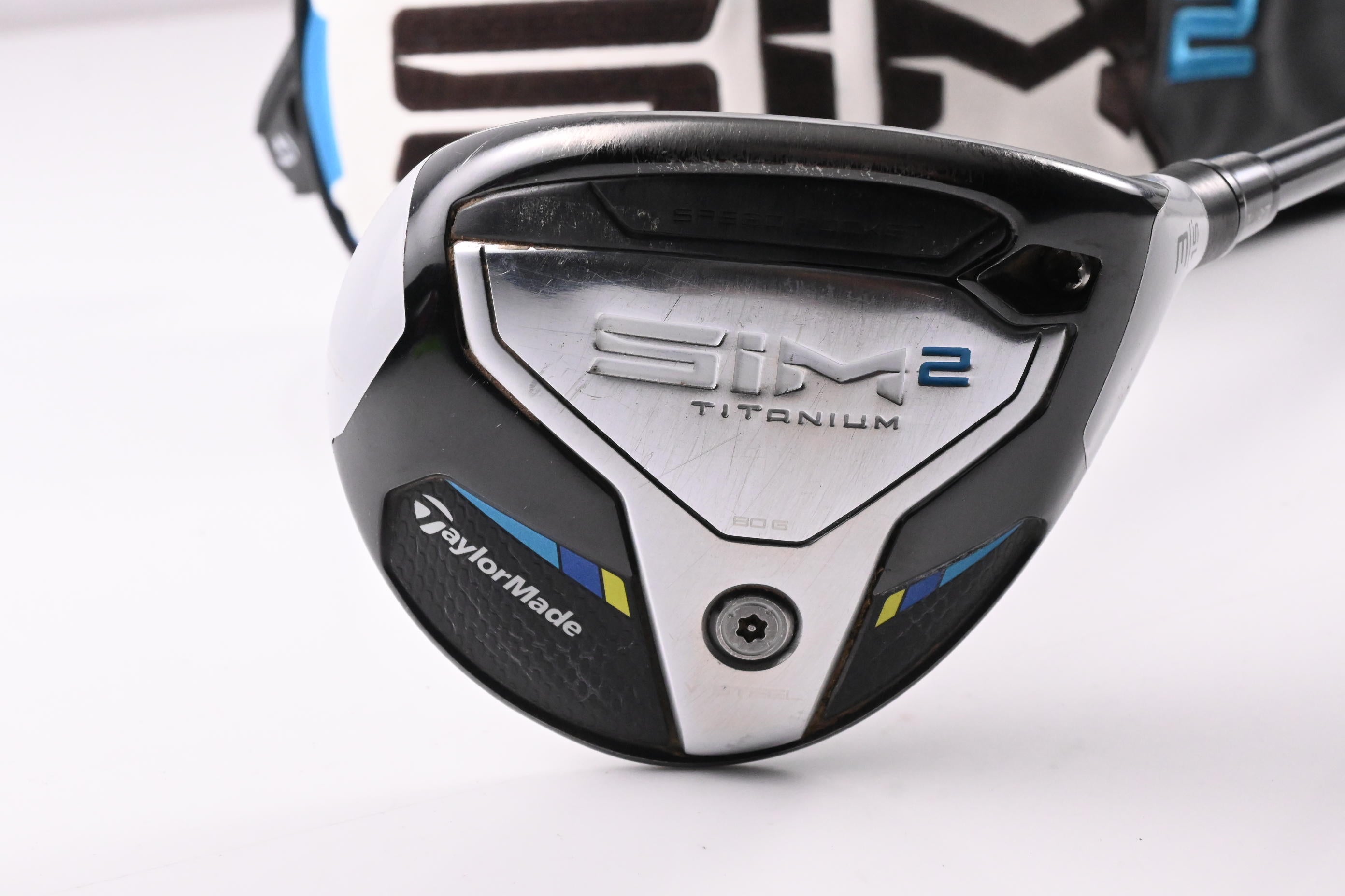 Taylormade SIM2 Ti #3 Wood / 15 Degree / Sriff Flex Tensei AV Raw Blue 65 Shaft