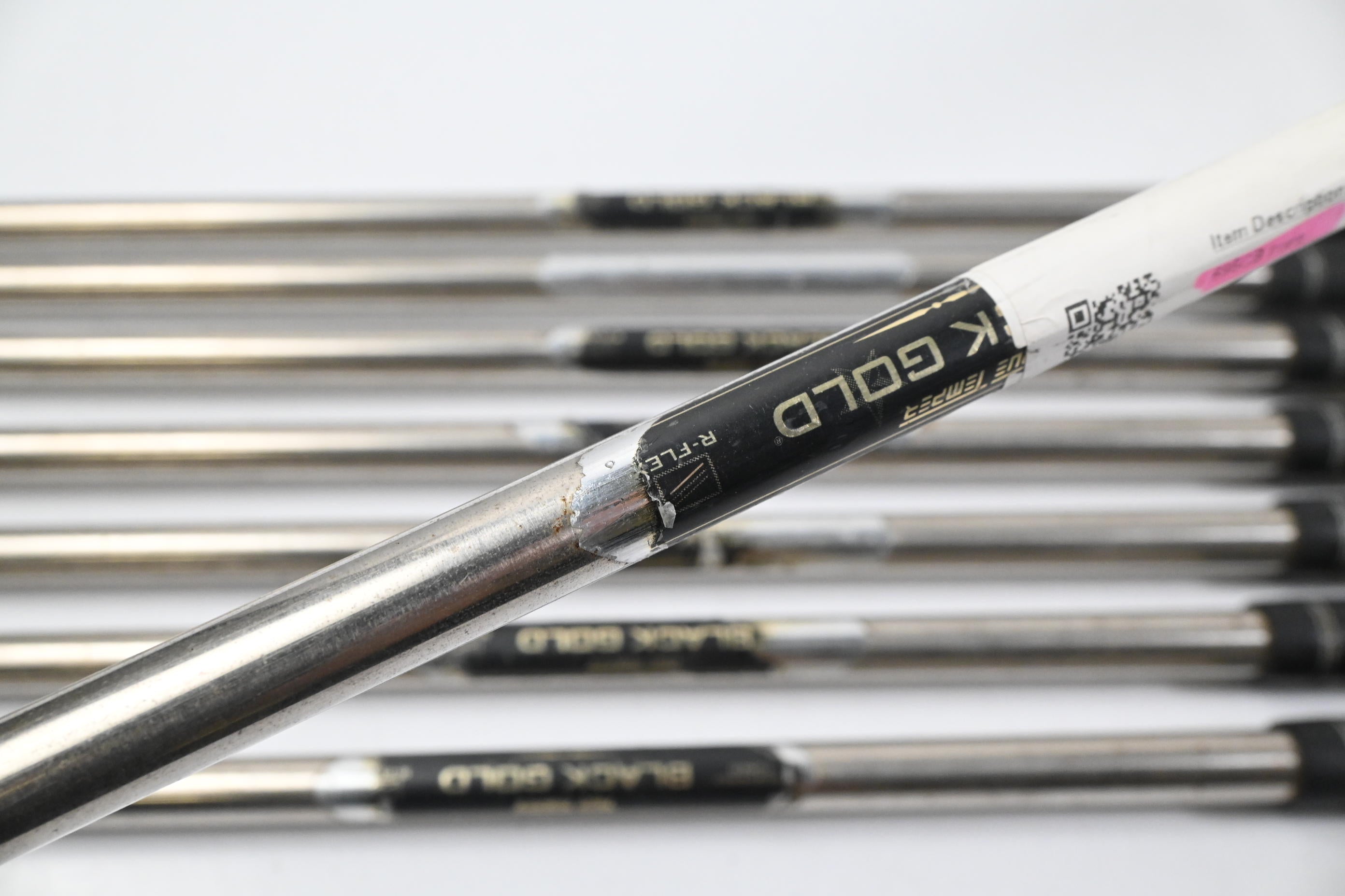 Titleist 695CB Irons / 3-PW / Regular Flex Black Gold Shafts