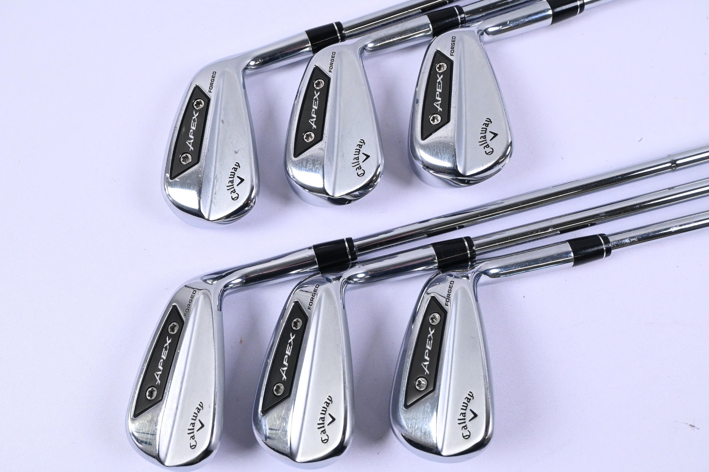 Callaway Apex Ai150 Irons / 6-PW+GW / Regular Flex Dynamic Gold Mid 90 Shafts