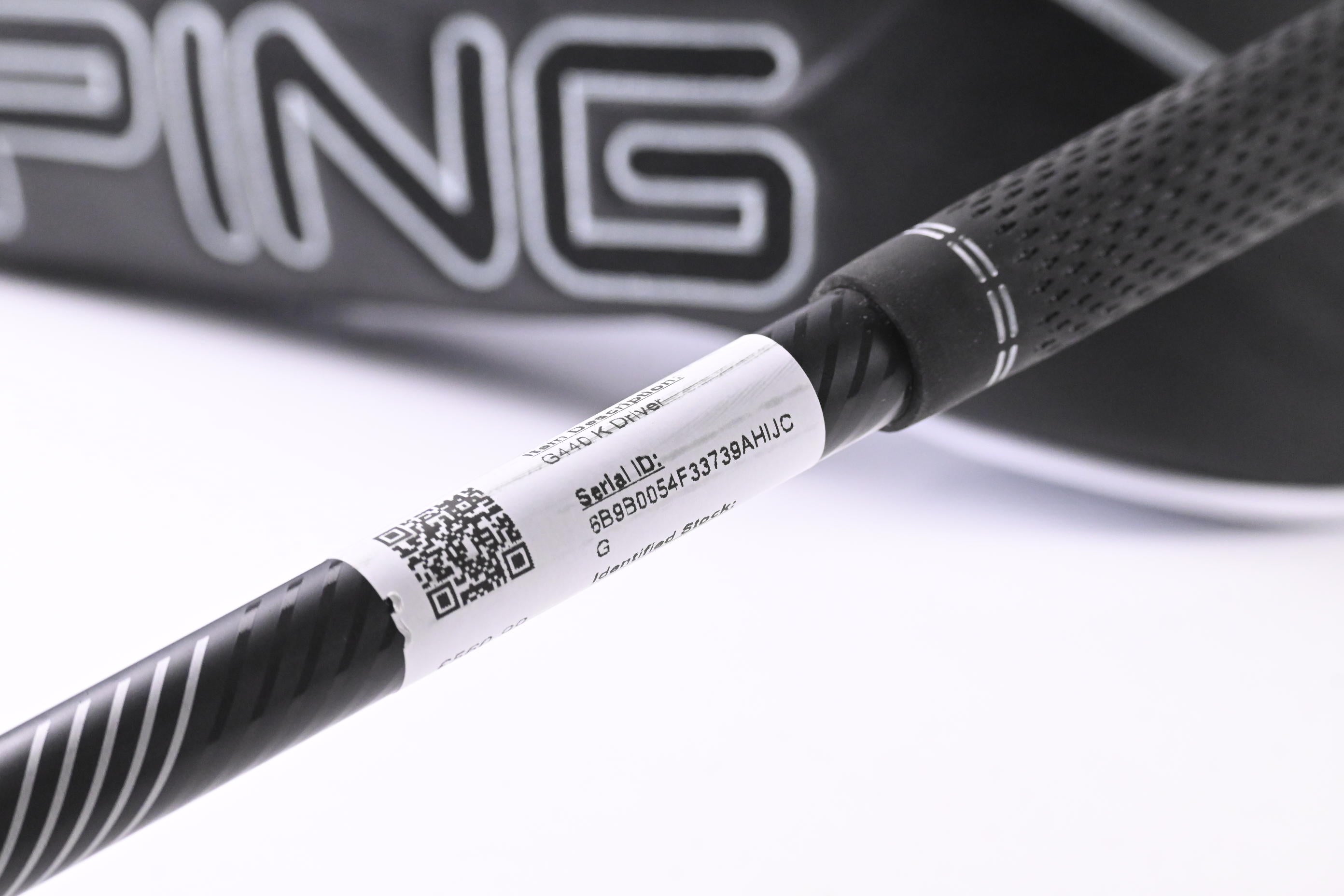 Ping G440 K Driver / 9 Degree / Stiff Flex Ping Tour 2.0 Black 65 Shaft