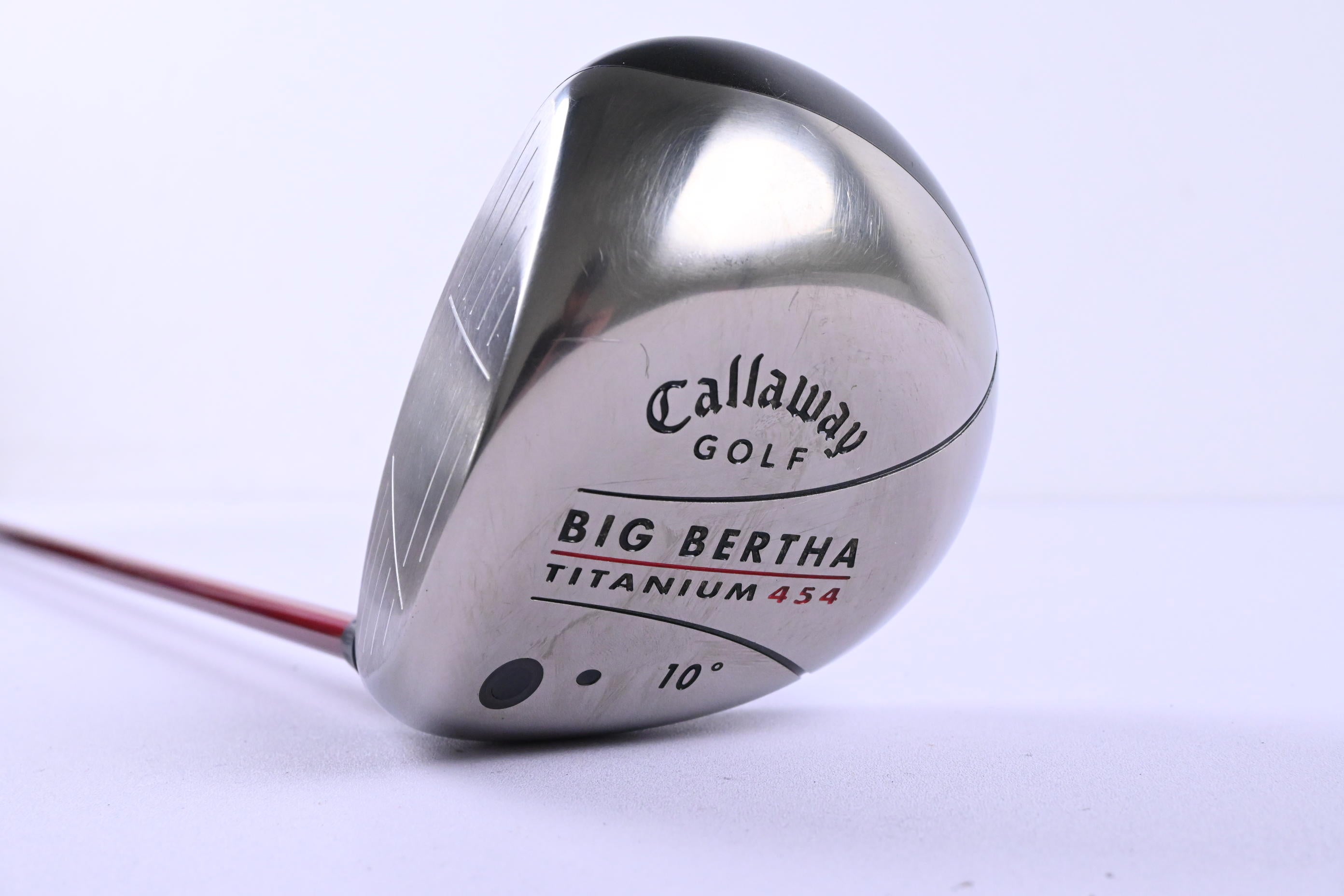 Left Hand Callaway Big Bertha Ti 454 Driver / 10 Degree / Firm Flex RCH 65 Shaft