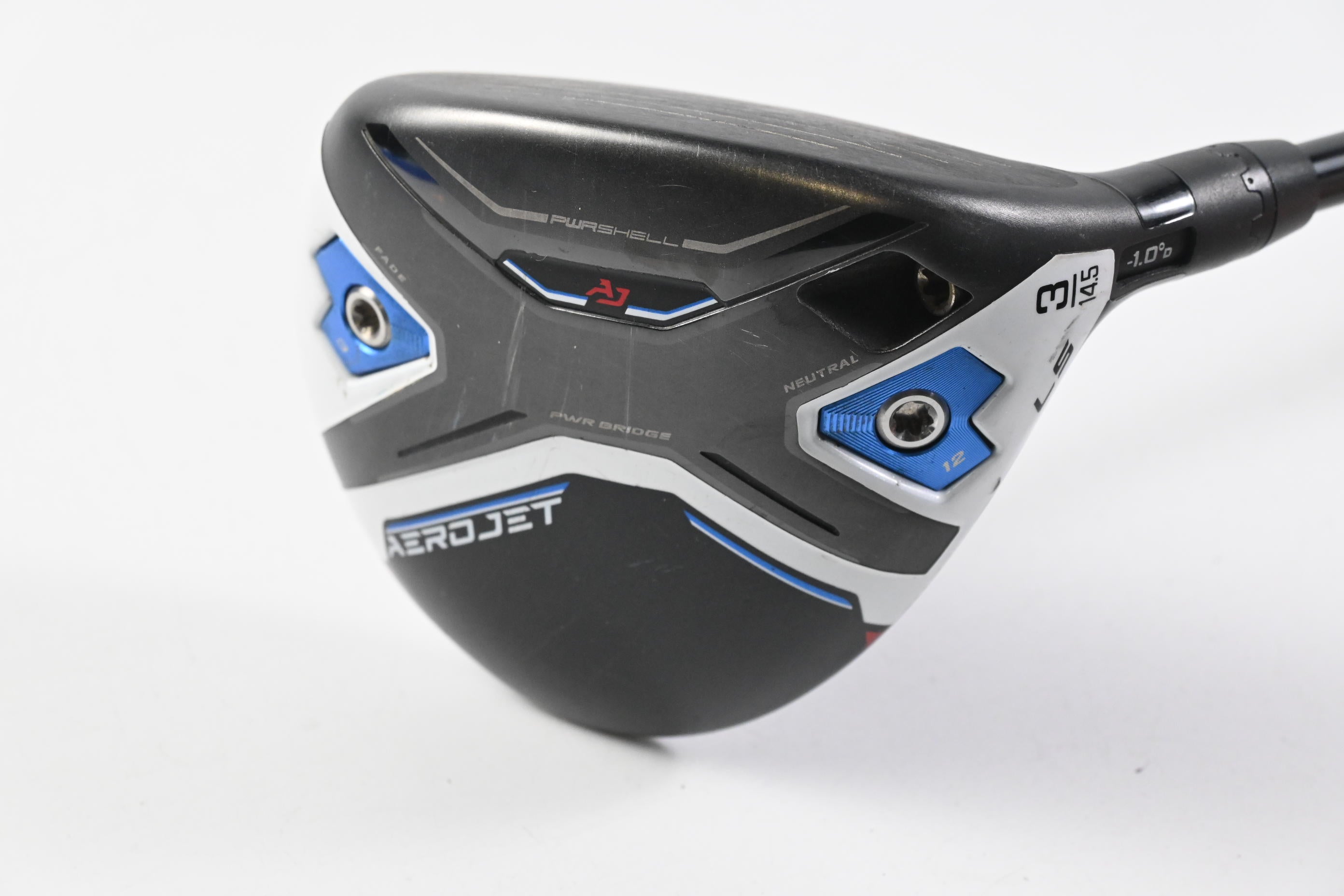 Cobra Aerojet LS #3 Wood / 14.5 Degree / Stiff Flex Kai'li White 70 Shaft