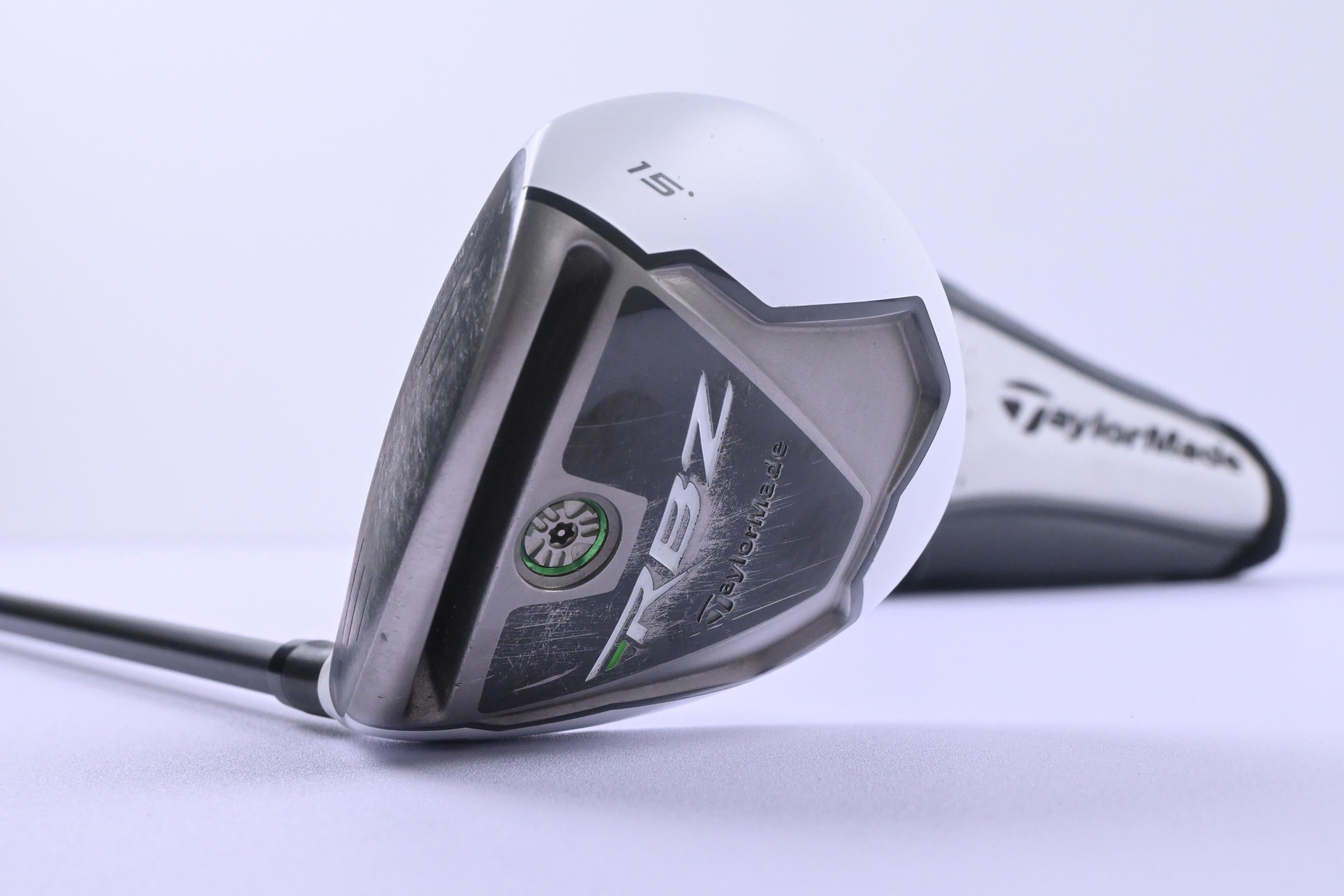 Left Hand TaylorMade RBZ #3 Wood / 15 Degree / Regular Flex Matrix Ozik XCon 5