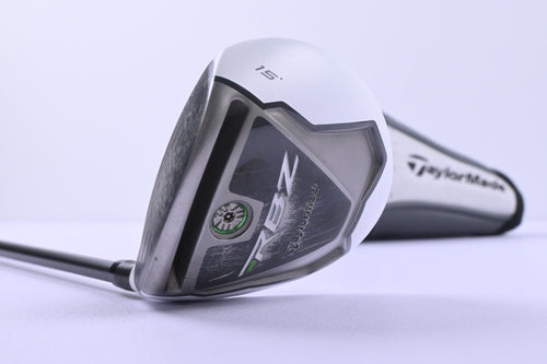 Left Hand TaylorMade RBZ #3 Wood / 15 Degree / Regular Flex Matrix Ozik XCon 5