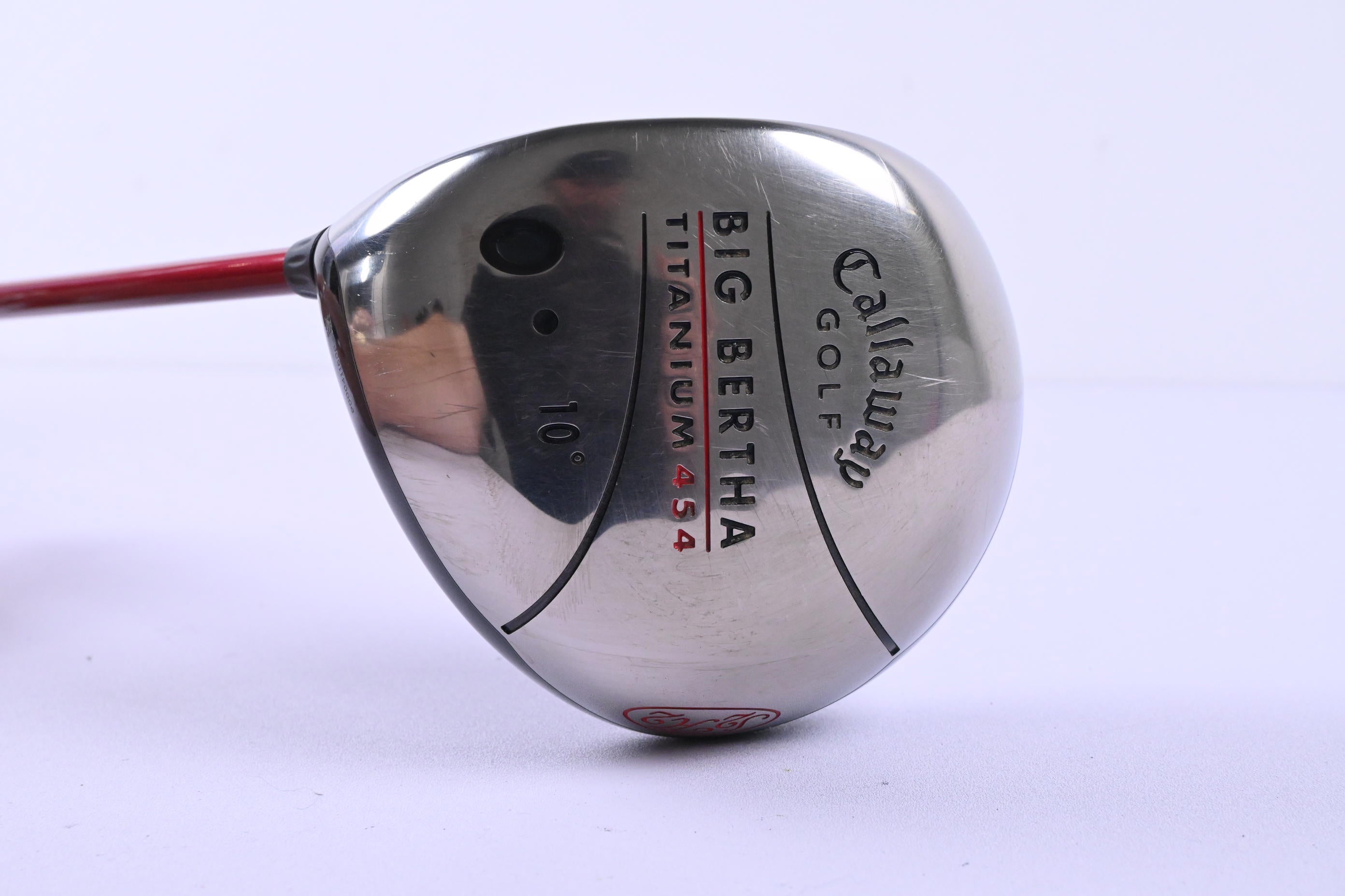 Left Hand Callaway Big Bertha Ti 454 Driver / 10 Degree / Firm Flex RCH 65 Shaft