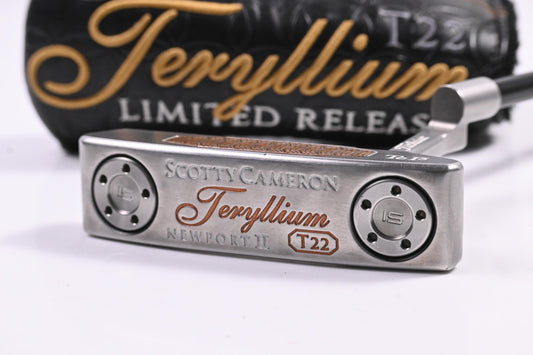 Scotty Cameron Teryllium T22 Newport II Putter / 35 Inch / Refurbished