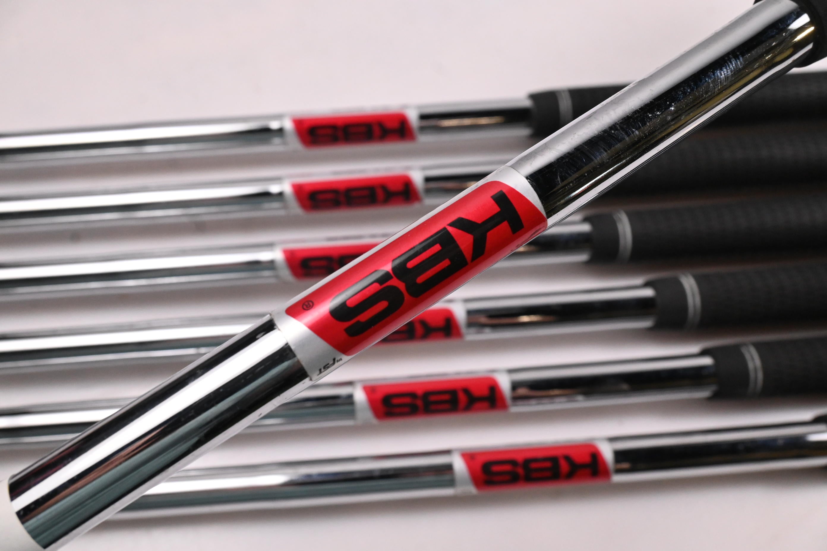 Cobra Darkspeed Irons / 5-PW+GW / Stiff Flex KBS $-Taper 120 Shafts