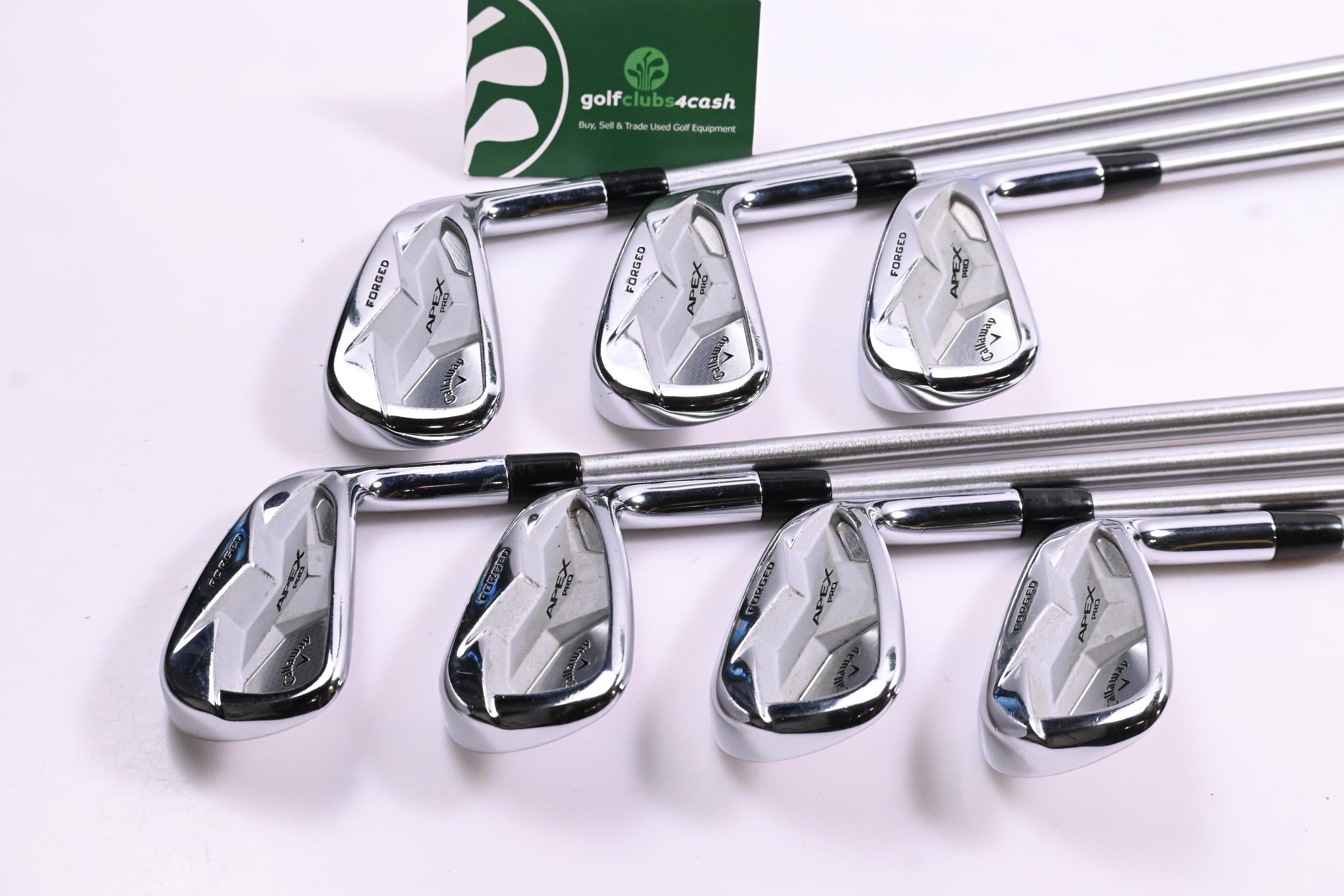 Callaway Apex Pro 19 Irons / 4-PW / Stiff Flex KBS Tour C-Taper 120 Shafts