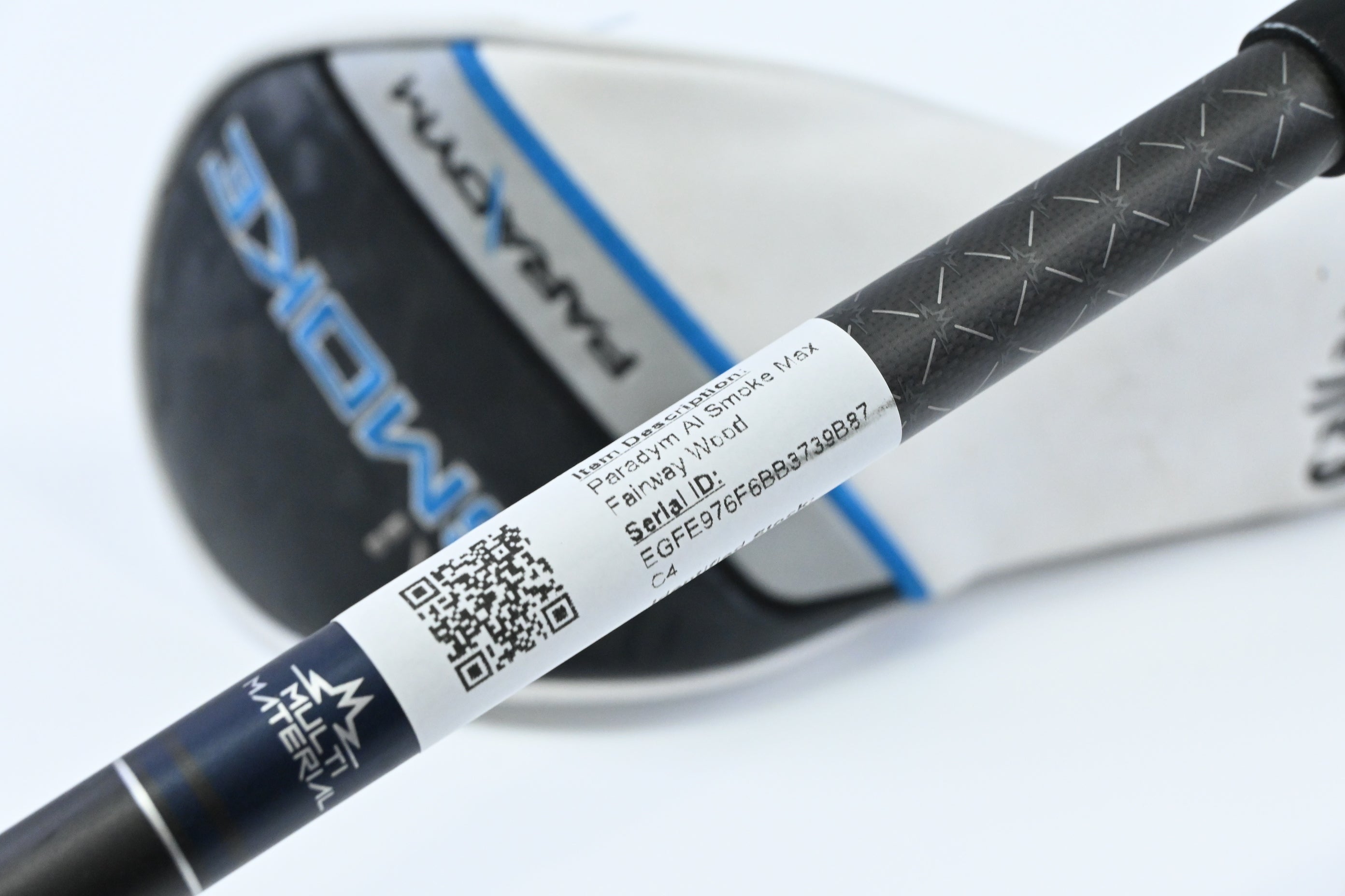 Callaway Paradym Ai Smoke Max #3 Wood / 15 Degree / Stiff Flex Tensei AV Blue 75