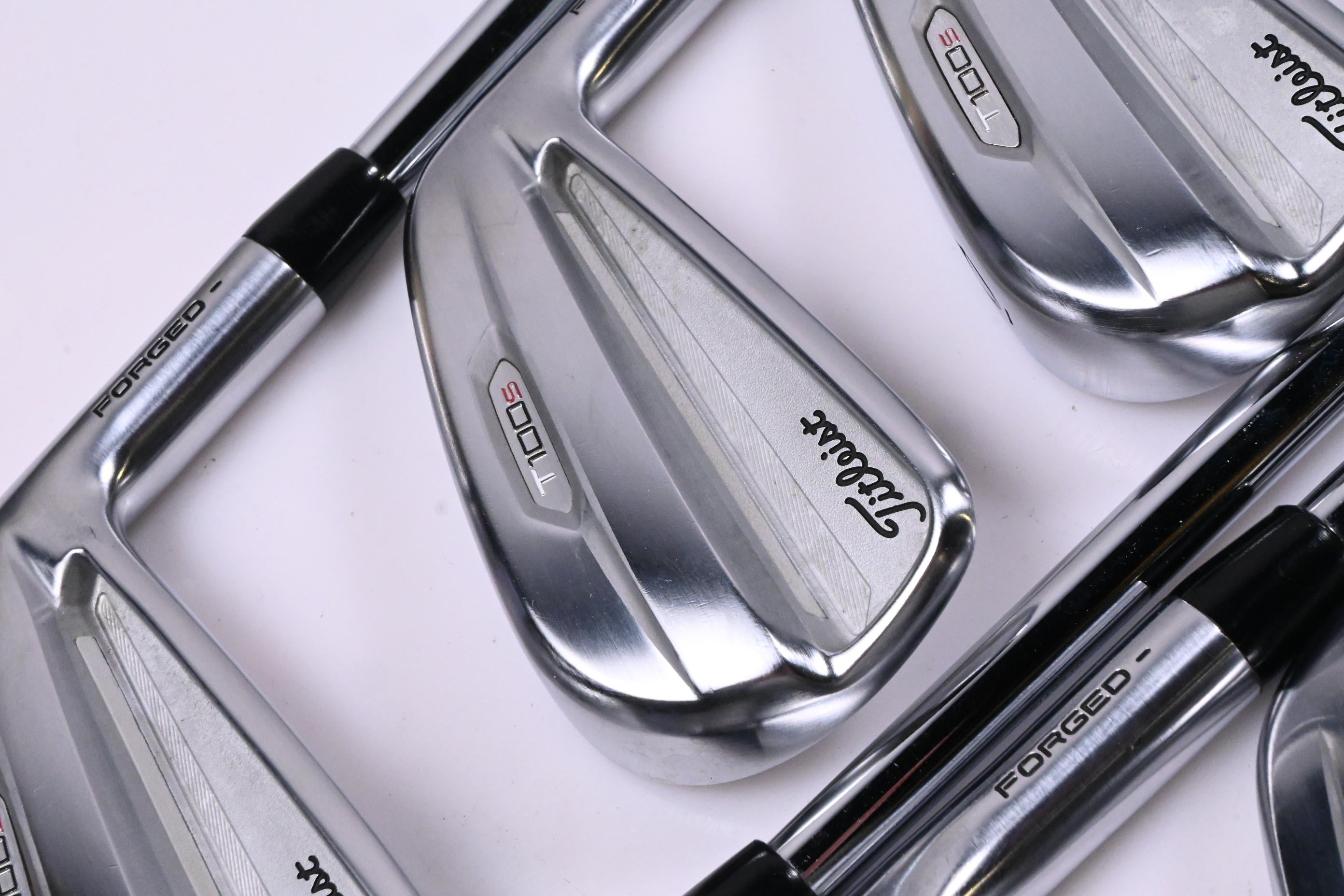 Titleist T100.S 2021 Irons / 4-PW+48° / Stiff Flex AMT Tour White S300 Shafts