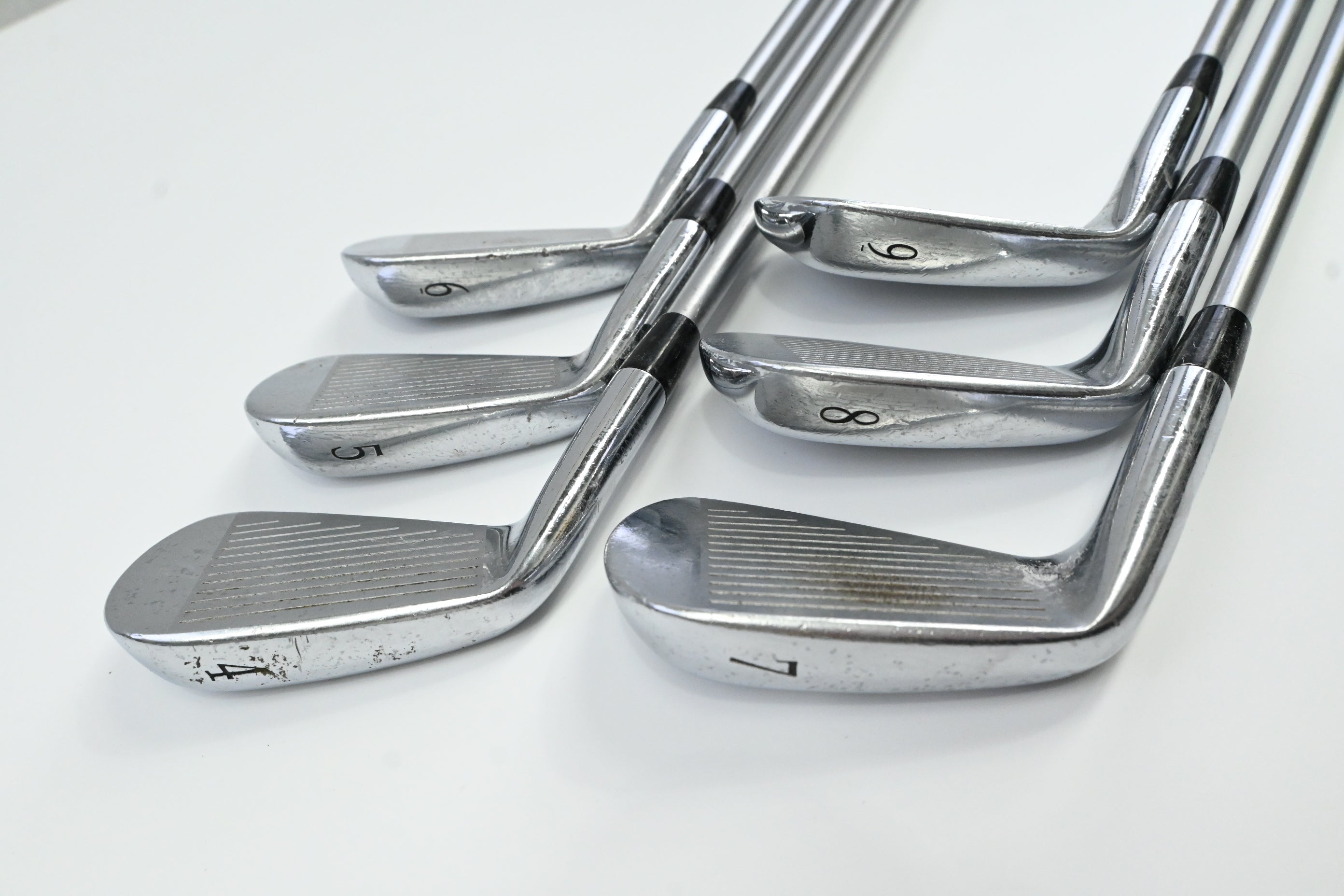 Mizuno MP-54 Irons / 4-9 / Stiff Flex KBS Tour C-Taper 120 Shafts