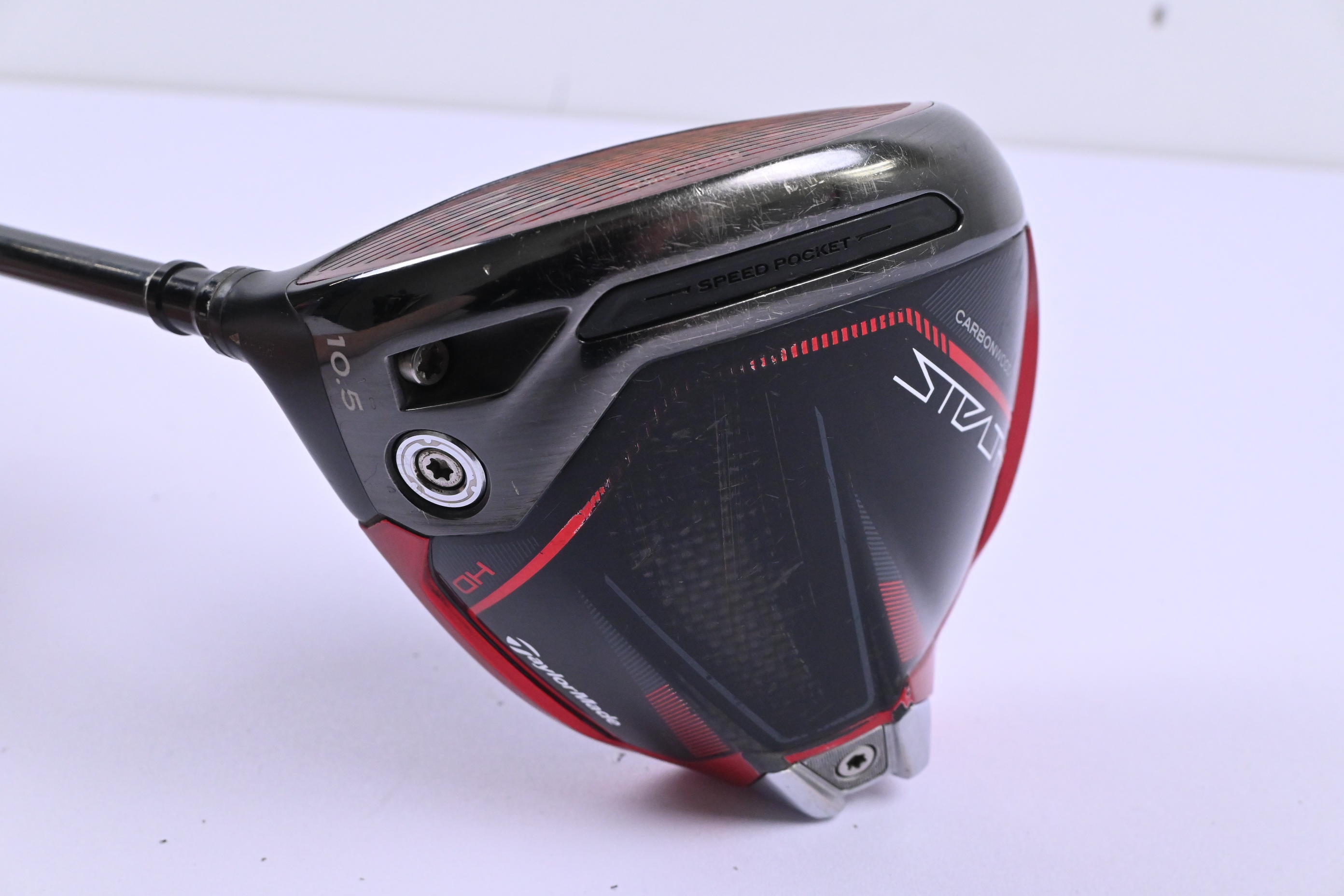 Left Hand Taylormade Stealth 2 HD Driver / 10.5 Degree / Stiff Flex Speeder 757