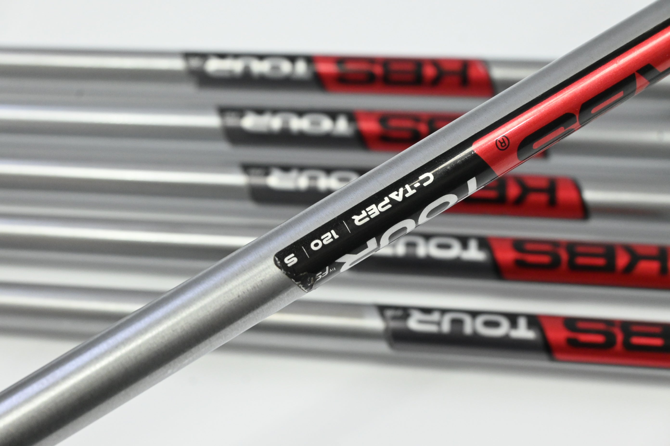 Mizuno MP-54 Irons / 4-9 / Stiff Flex KBS Tour C-Taper 120 Shafts