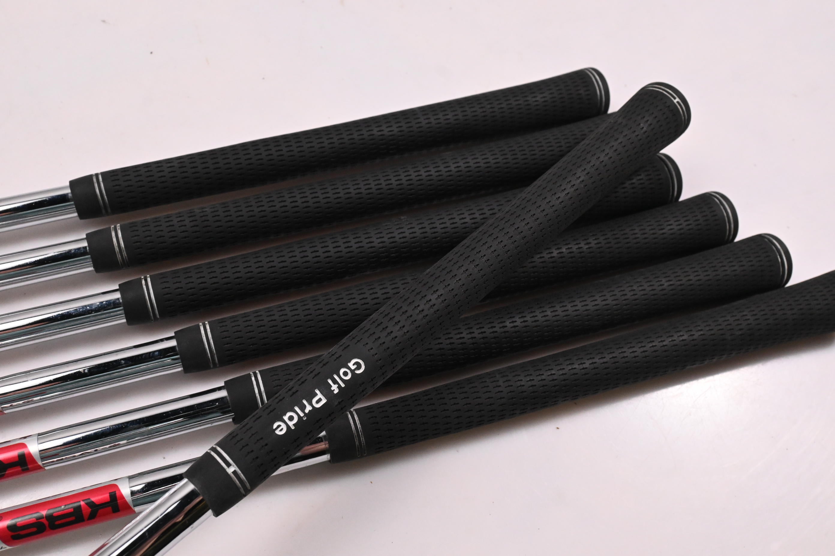 Cobra Darkspeed Irons / 5-PW+GW / Stiff Flex KBS $-Taper 120 Shafts