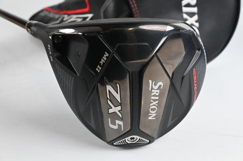 Left Hand Srixon ZX5 Mk II Driver 2023 / 10.5 Degree / Regular Flex HZRDUS Smoke