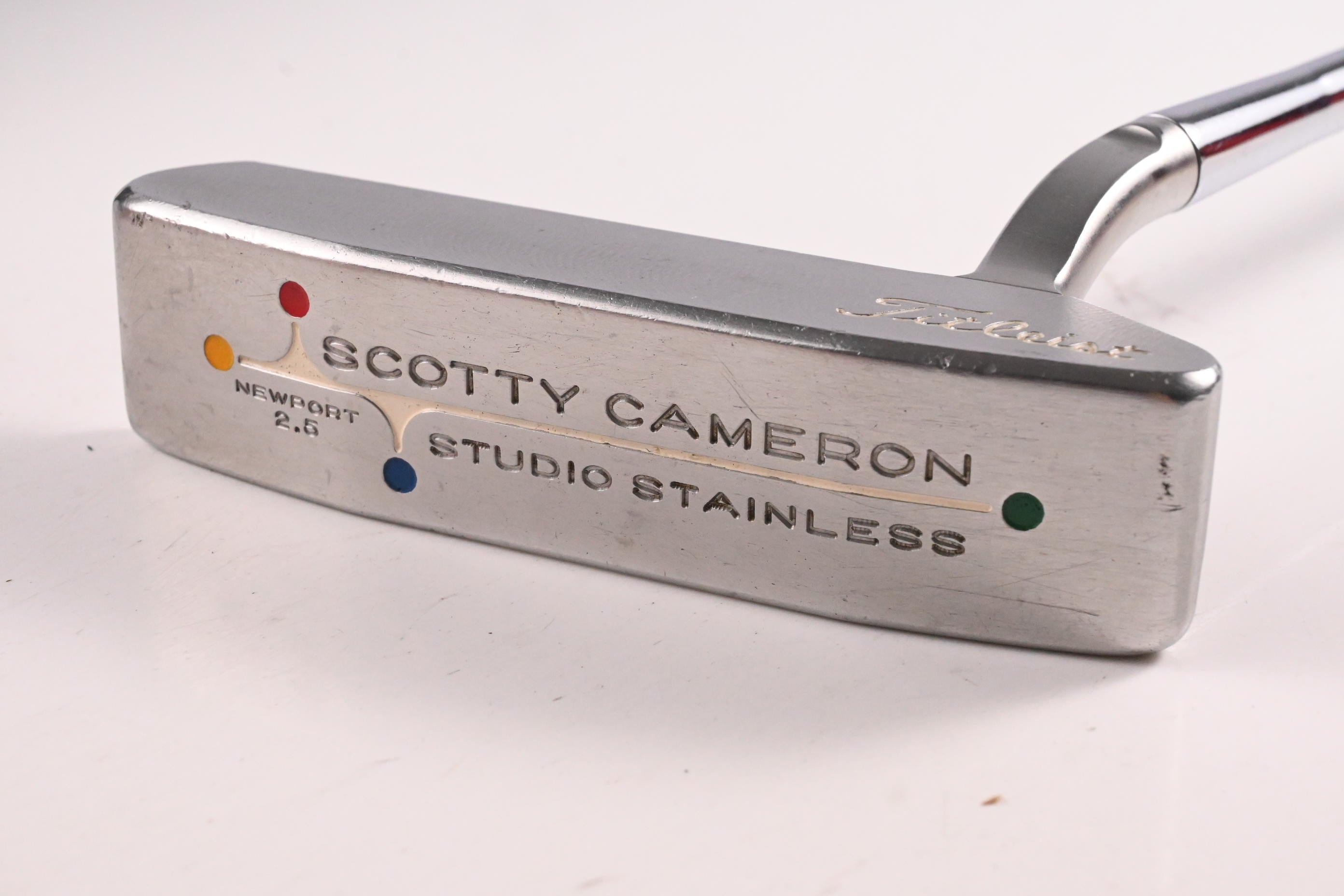 Scotty Cameron Studio Stainless Newport 2.5 Putter / 35 Inch