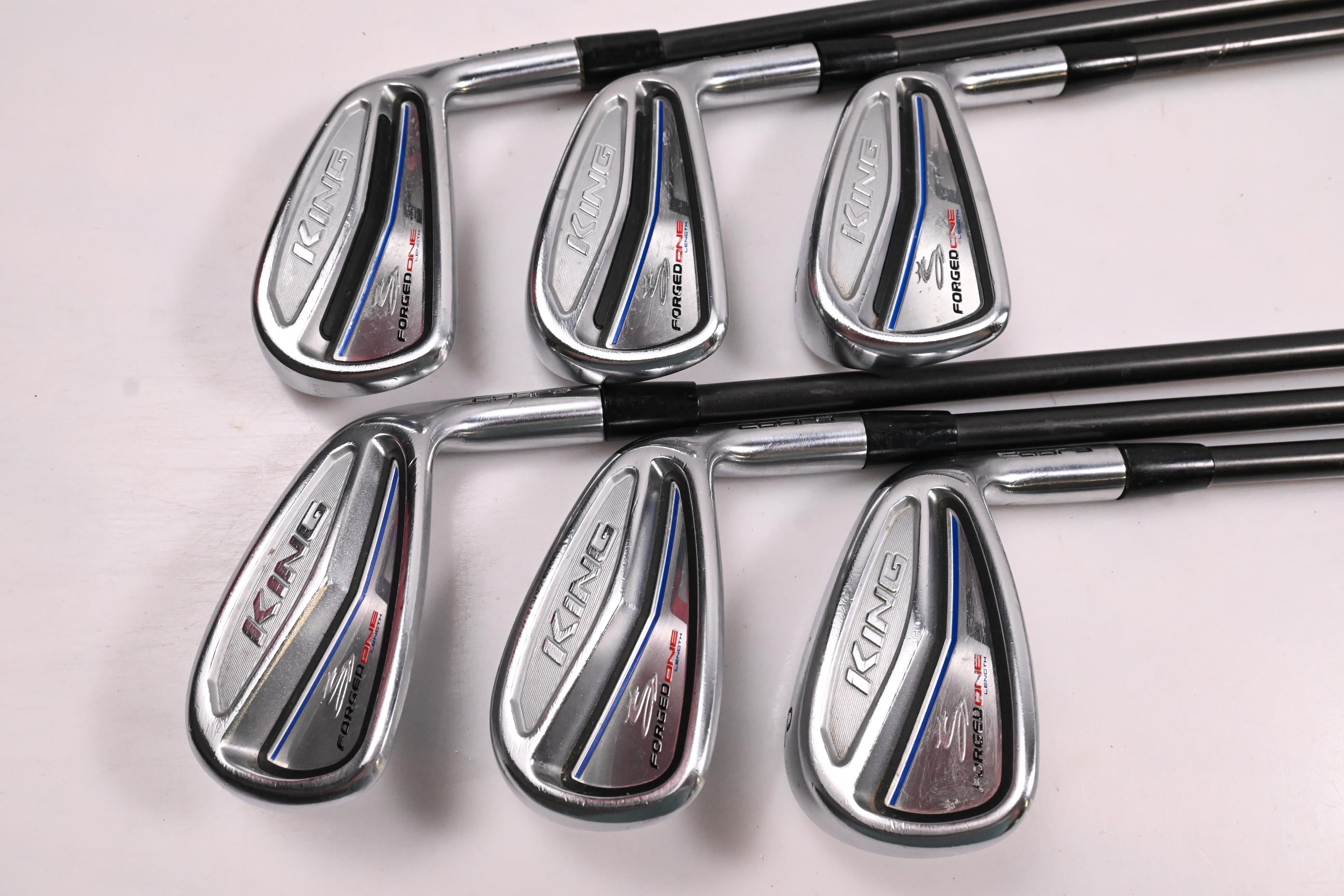 Cobra King Forged One Length Irons / 5-PW / Regular Flex UST Recoil ES 780