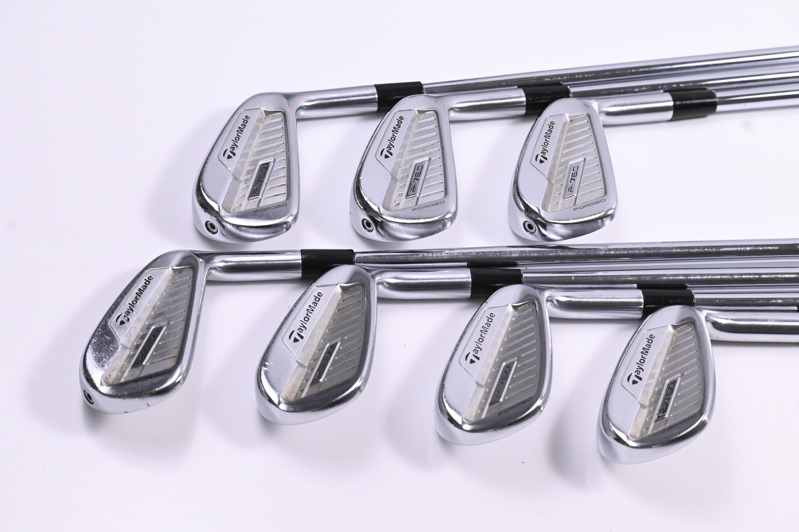 Taylormade P760 Irons / 4-PW / Stiff Flex Dynamic Gold 105 S300 Shafts