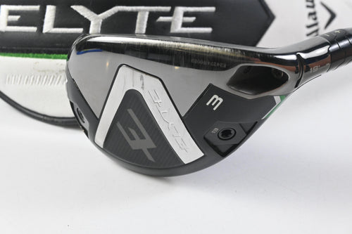 Callaway Elyte #3 Hybrid / 19 Degree / Stiff Flex Denali Charcoal 70 Shaft