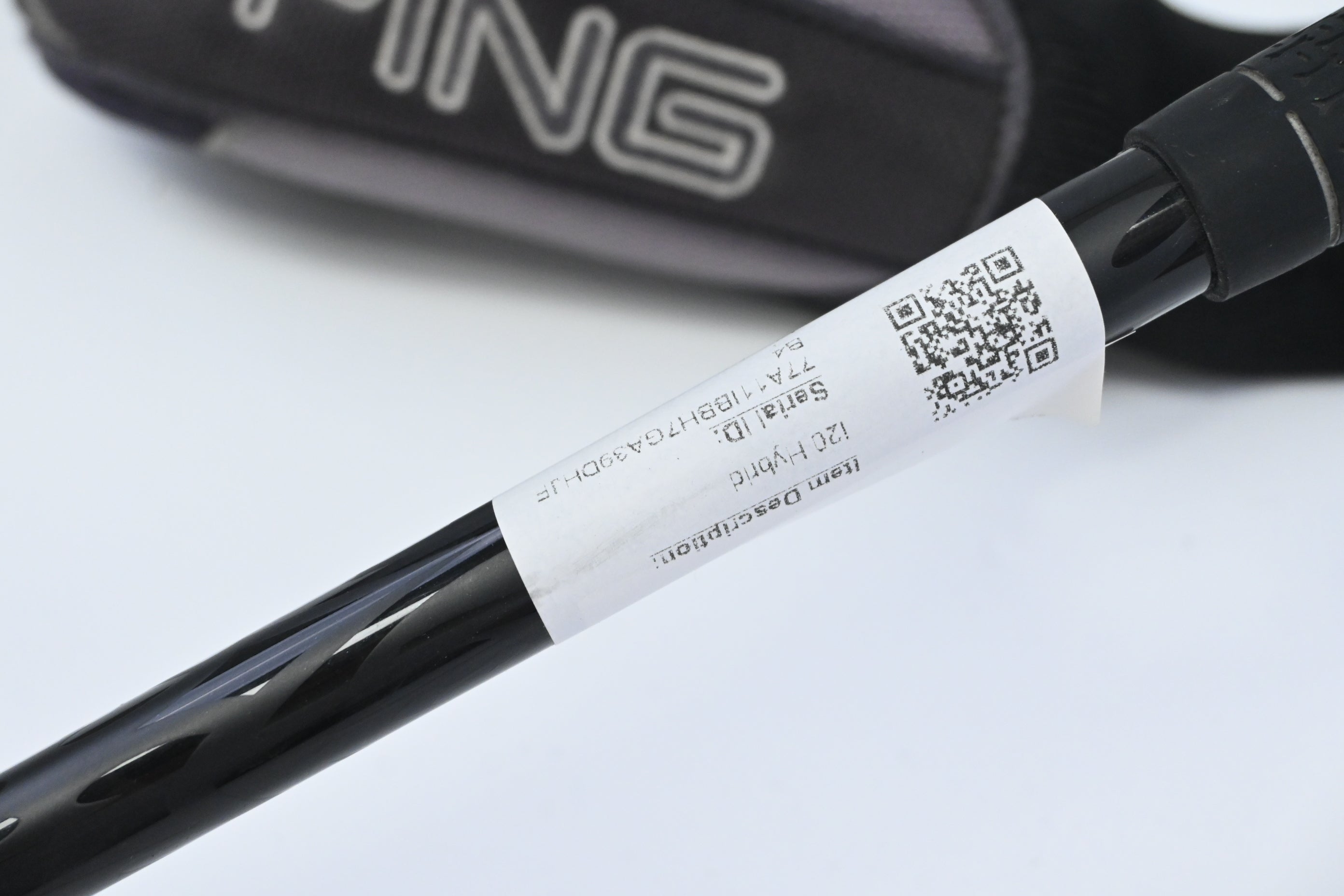 Ping i20 #3 Hybrid / 20 Degree / Regular Flex Project X Black Shaft