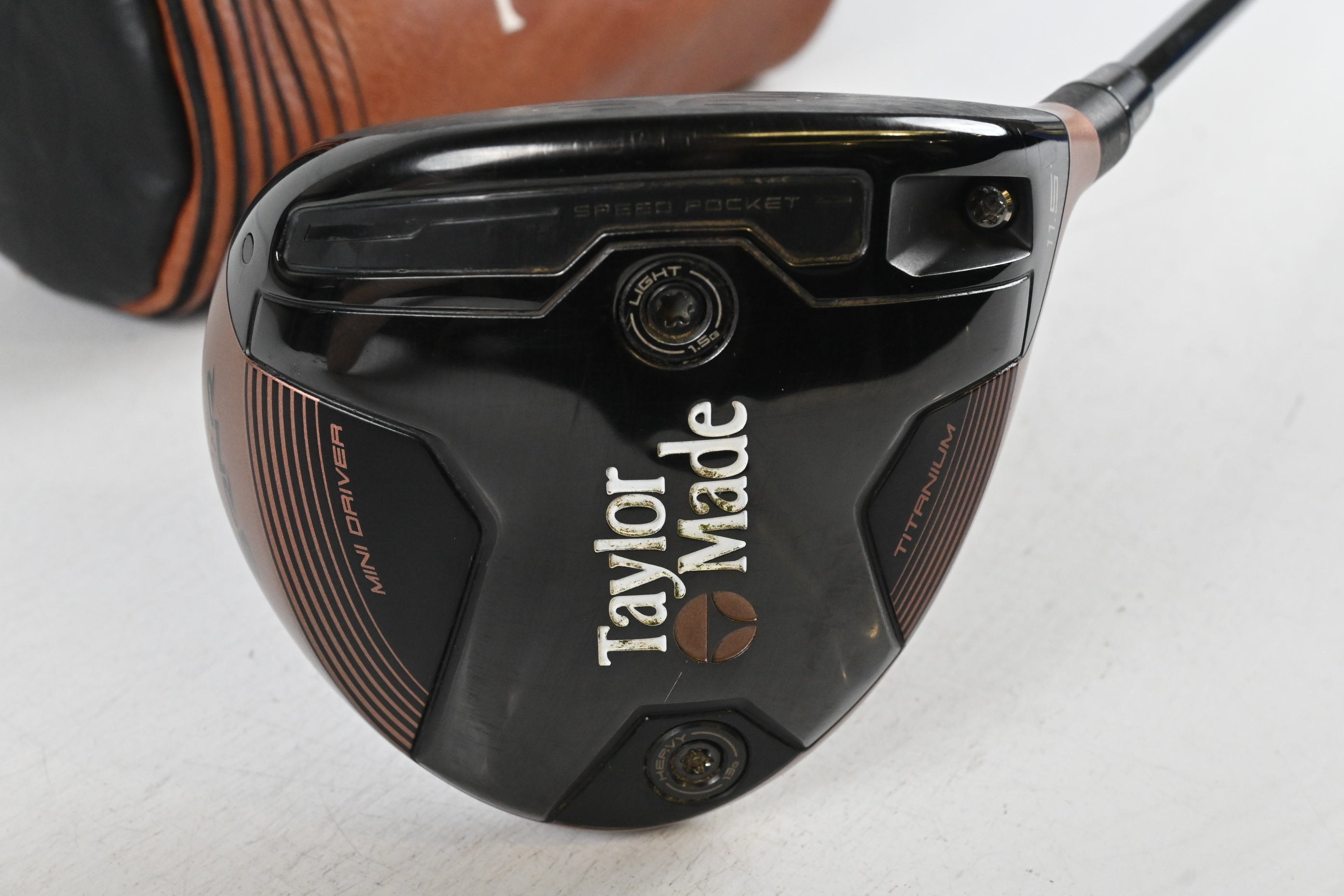 Taylormade BRNR Copper Mini Driver / 11.5 Degree / Stiff Flex UST Mamiya