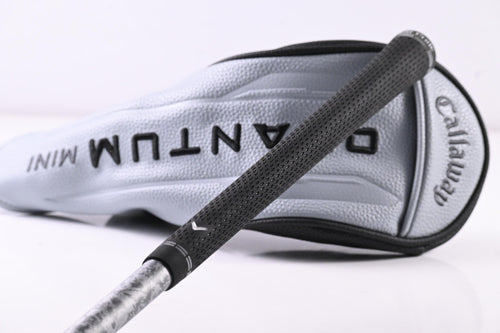 Callaway Quantum Mini Driver / 13.5 Degree / Regular Flex Denali Frost Silver 50