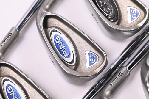 Ping G5 Irons / 5-PW+SW / Black Dot / Regular Flex Ping AWT Shafts