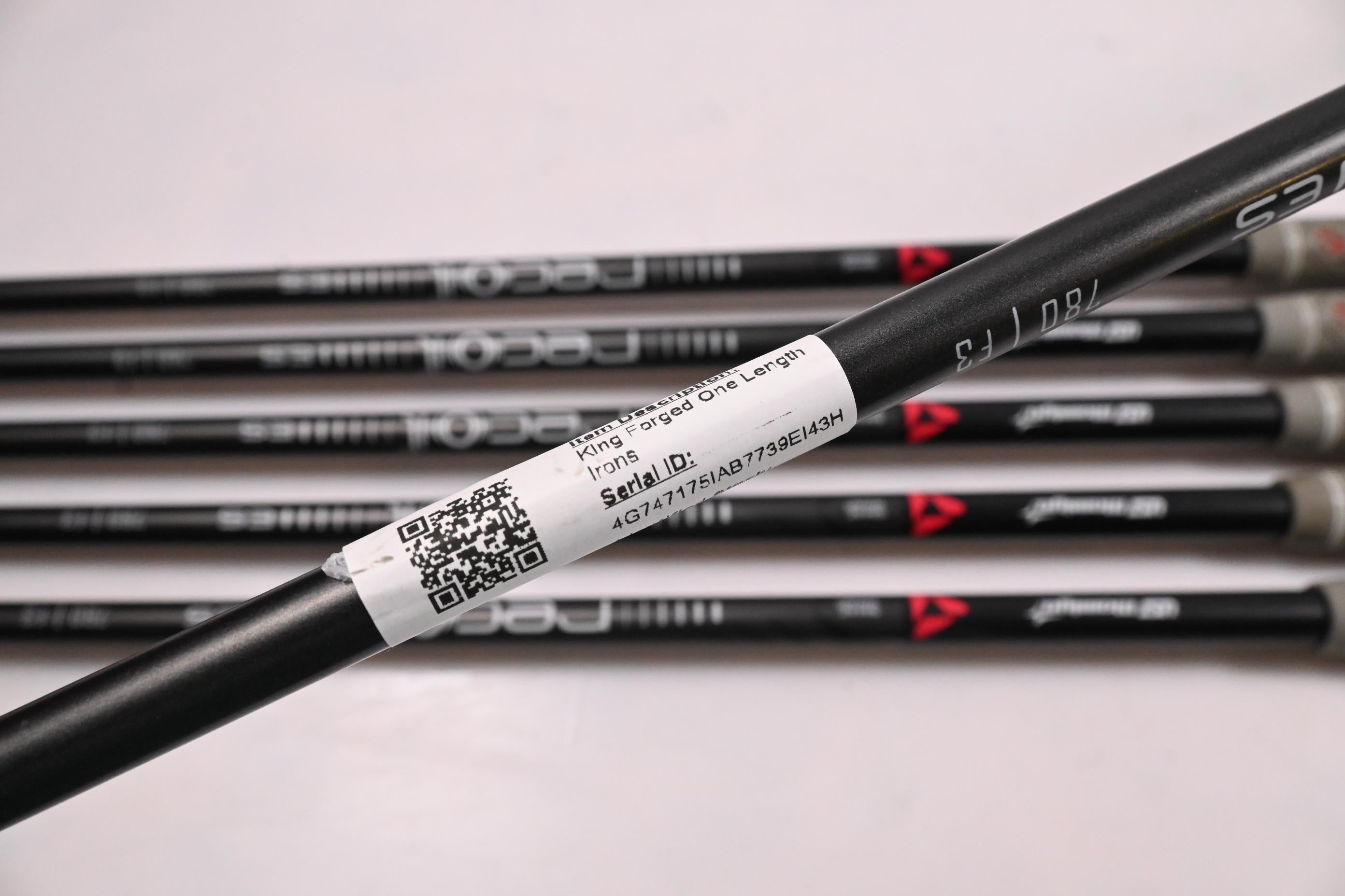 Cobra King Forged One Length Irons / 5-PW / Regular Flex UST Recoil ES 780