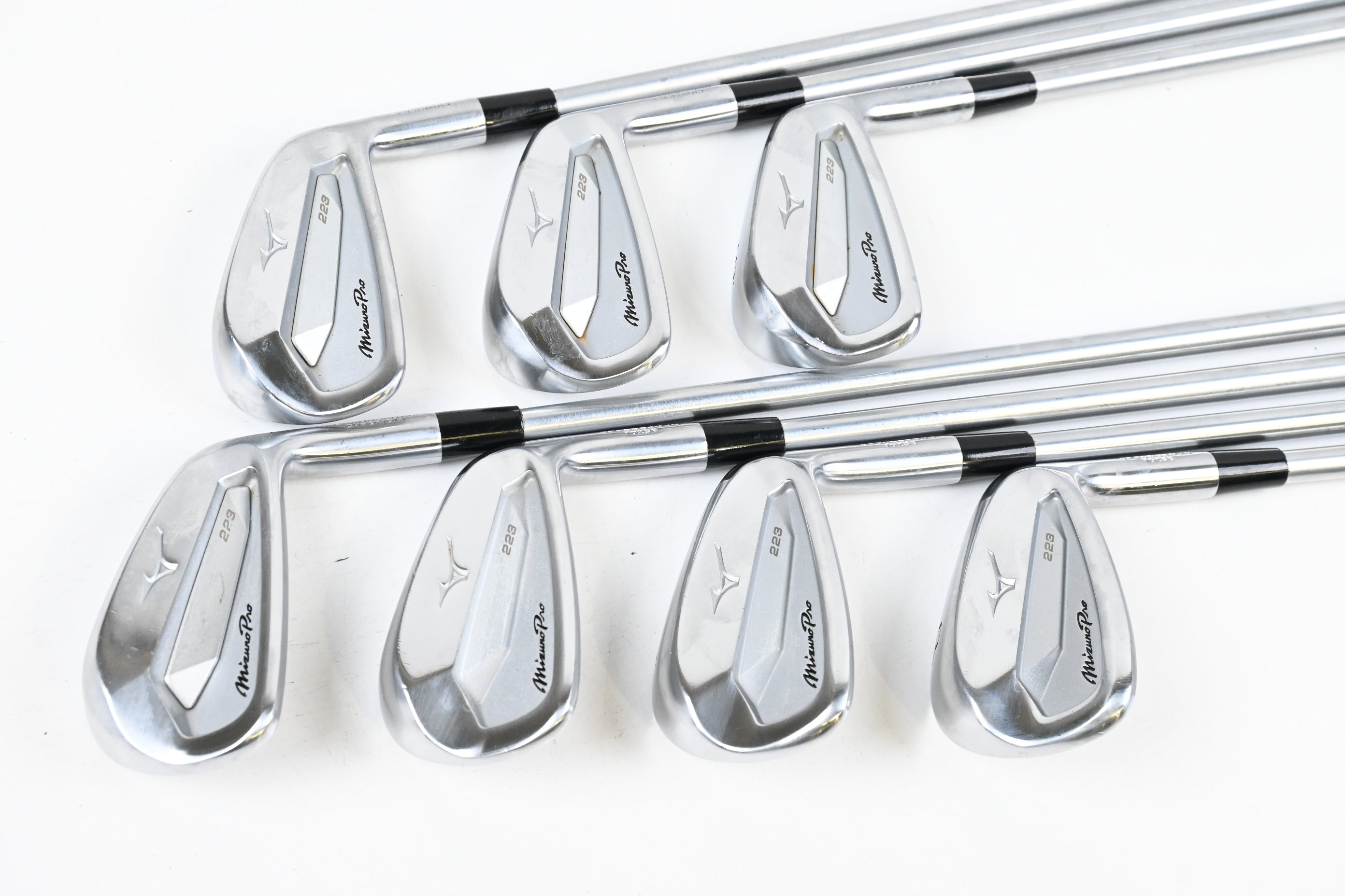Mizuno Pro 223 Irons / 4-PW / Stiff Flex Project X LS 120 Shafts