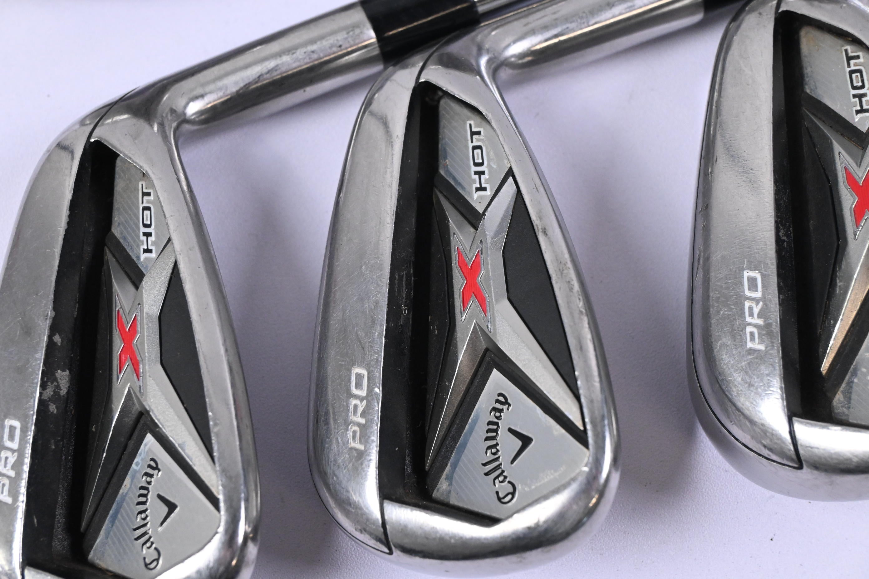 Callaway X Hot Pro Irons / 5-PW / Regular Plus Flex Project X 95 Shafts