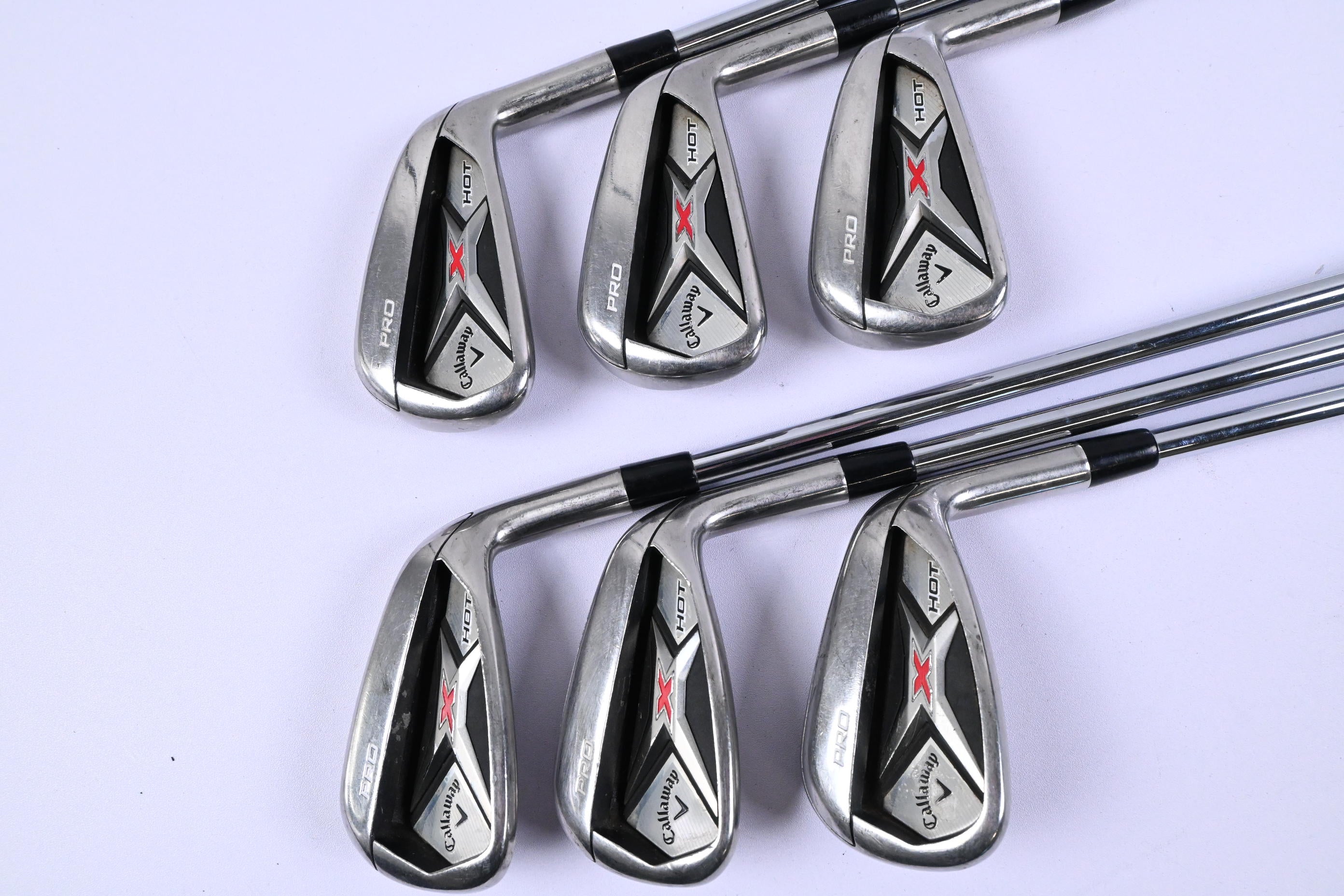Callaway X Hot Pro Irons / 5-PW / Regular Plus Flex Project X 95 Shafts