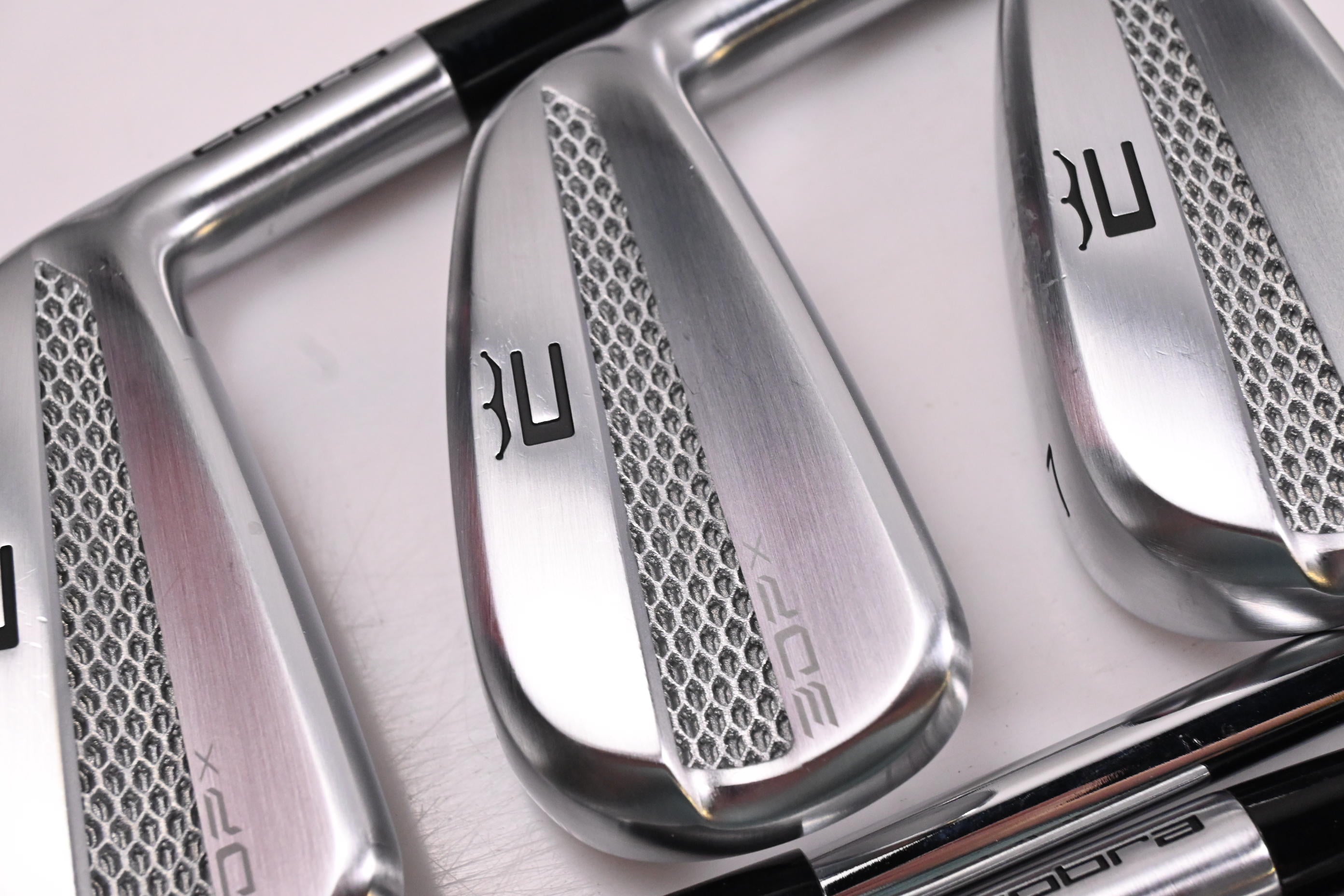 Cobra 3DP X Irons / 5-PW+GW / Stiff Flex KBS Tour Lite 100 Shafts