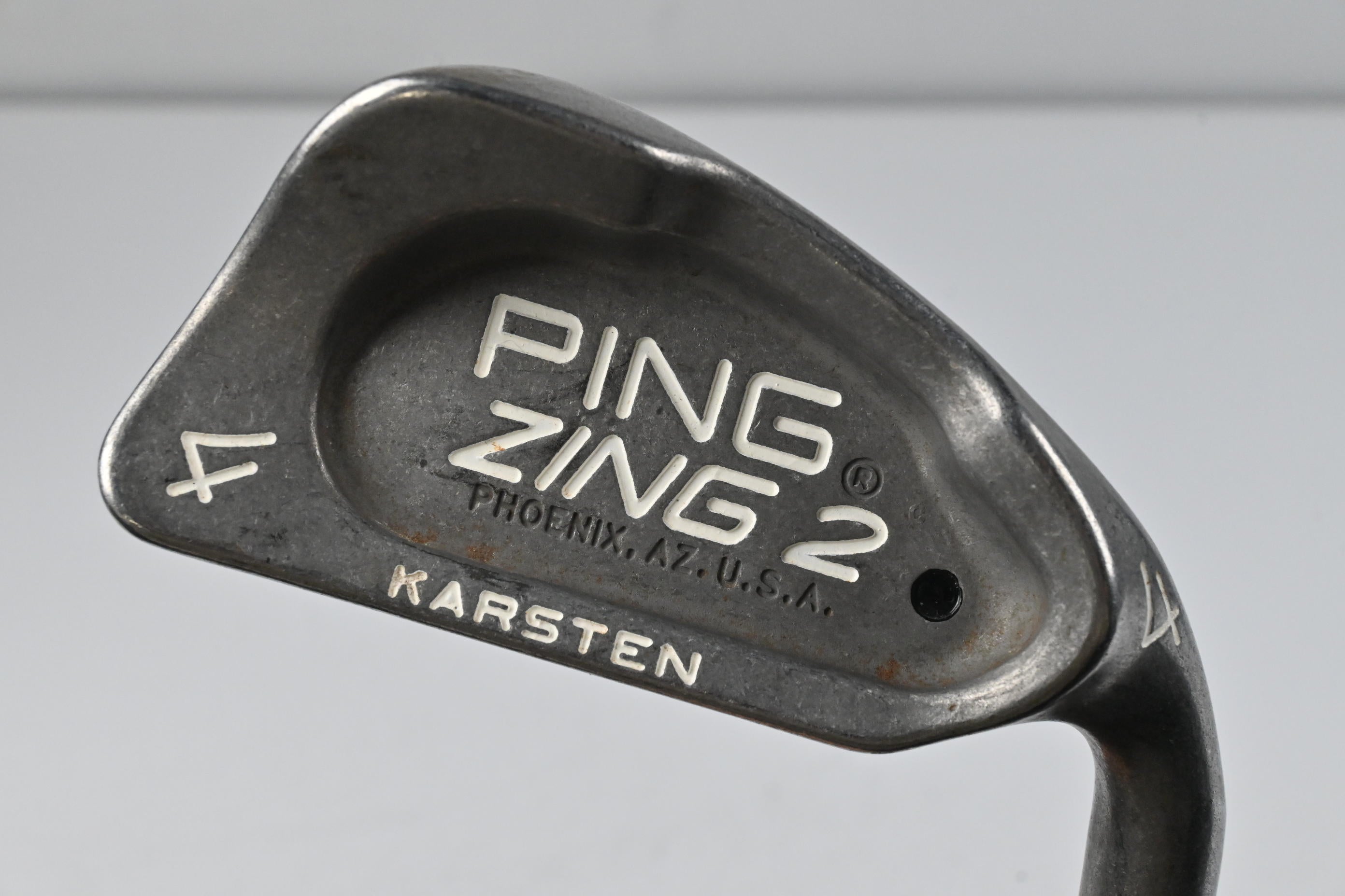 Ping Zing 2 #4 Iron / 24 Degree / Black Dot / Stiff Flex Ping Karsten JZ Shaft