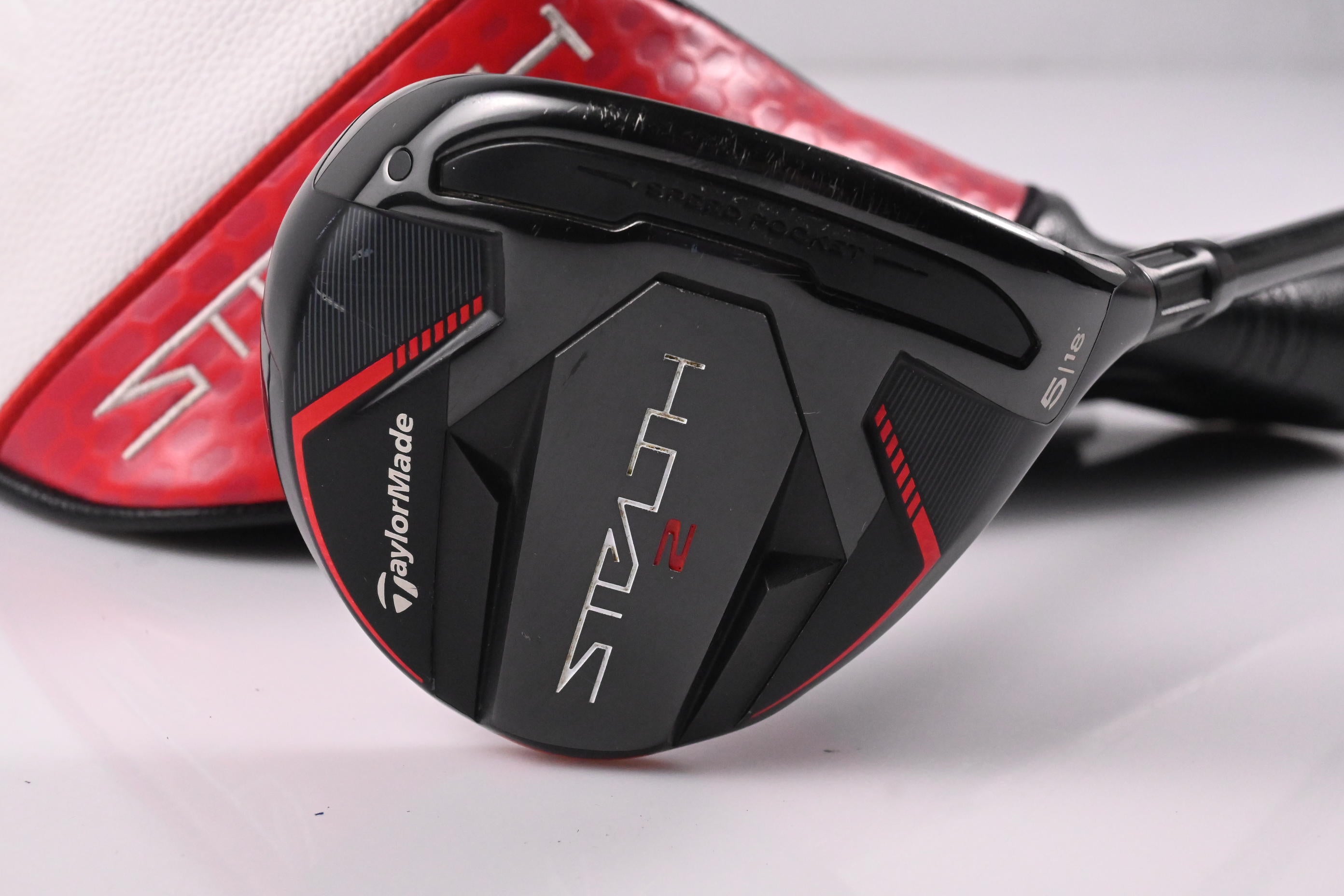 Taylormade Stealth 2 #5 Wood / 18 Degree / Regular Flex Ventus TR Red 5 Shaft