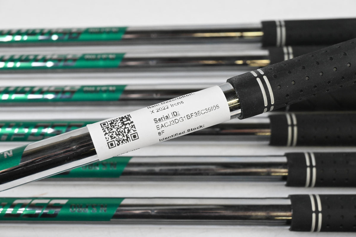 XXIO X 2022 Irons / 4-PW+GW / Stiff Flex N.S.Pro GH Neo DST Shafts