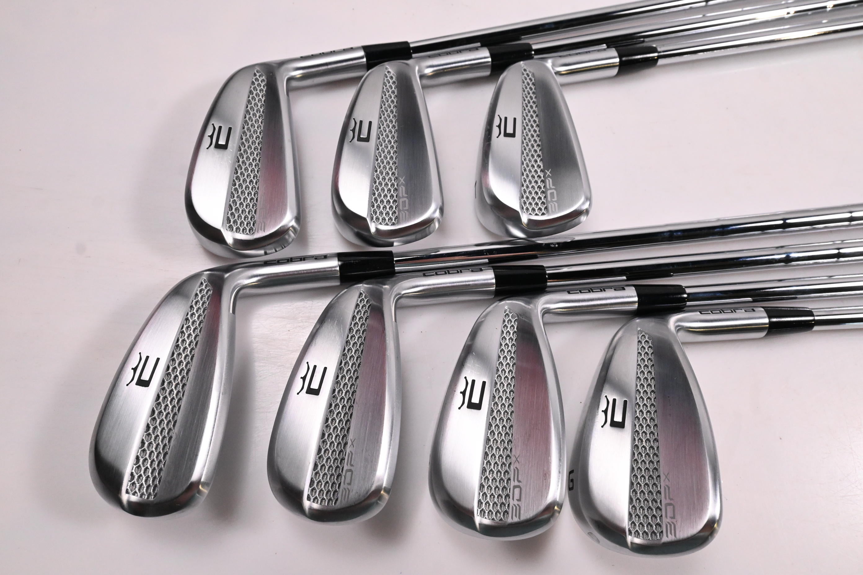 Cobra 3DP X Irons / 5-PW+GW / Stiff Flex KBS Tour Lite 100 Shafts