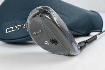 Taylormade Qi4D #3 Hybrid / 19 Degree / Stiff Flex REAX By KBS 75 Shaft