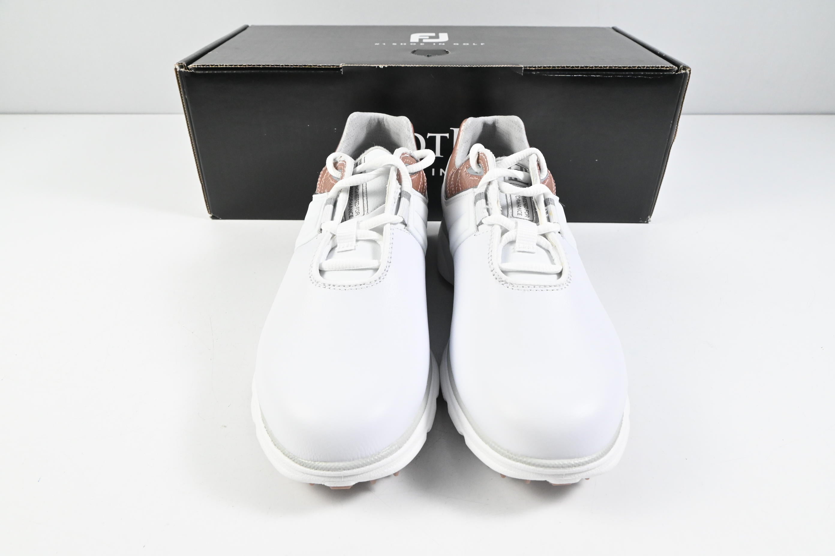 Ladies FootJoy Pro SL Golf Shoes / Size UK 8 / White, Pink