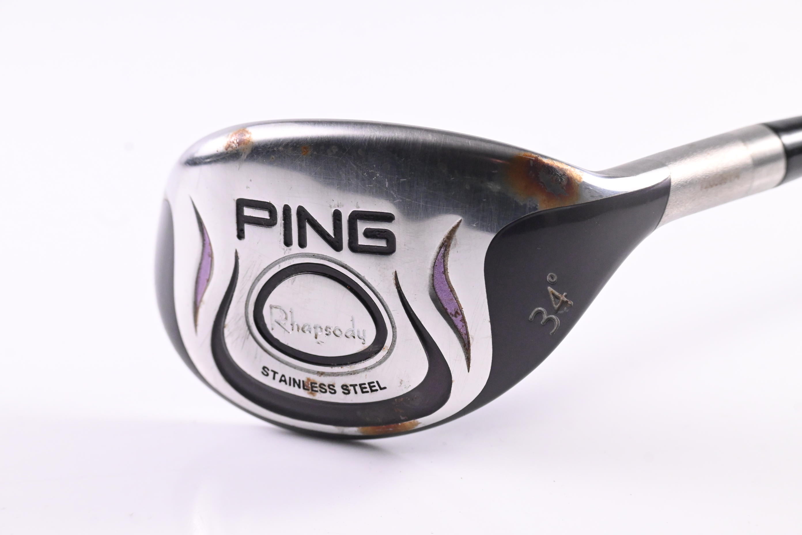 Ladies Ping Rhapsody #7 Hybrid / 34 Degree / Ladies Flex Ping ULT 129 Shaft
