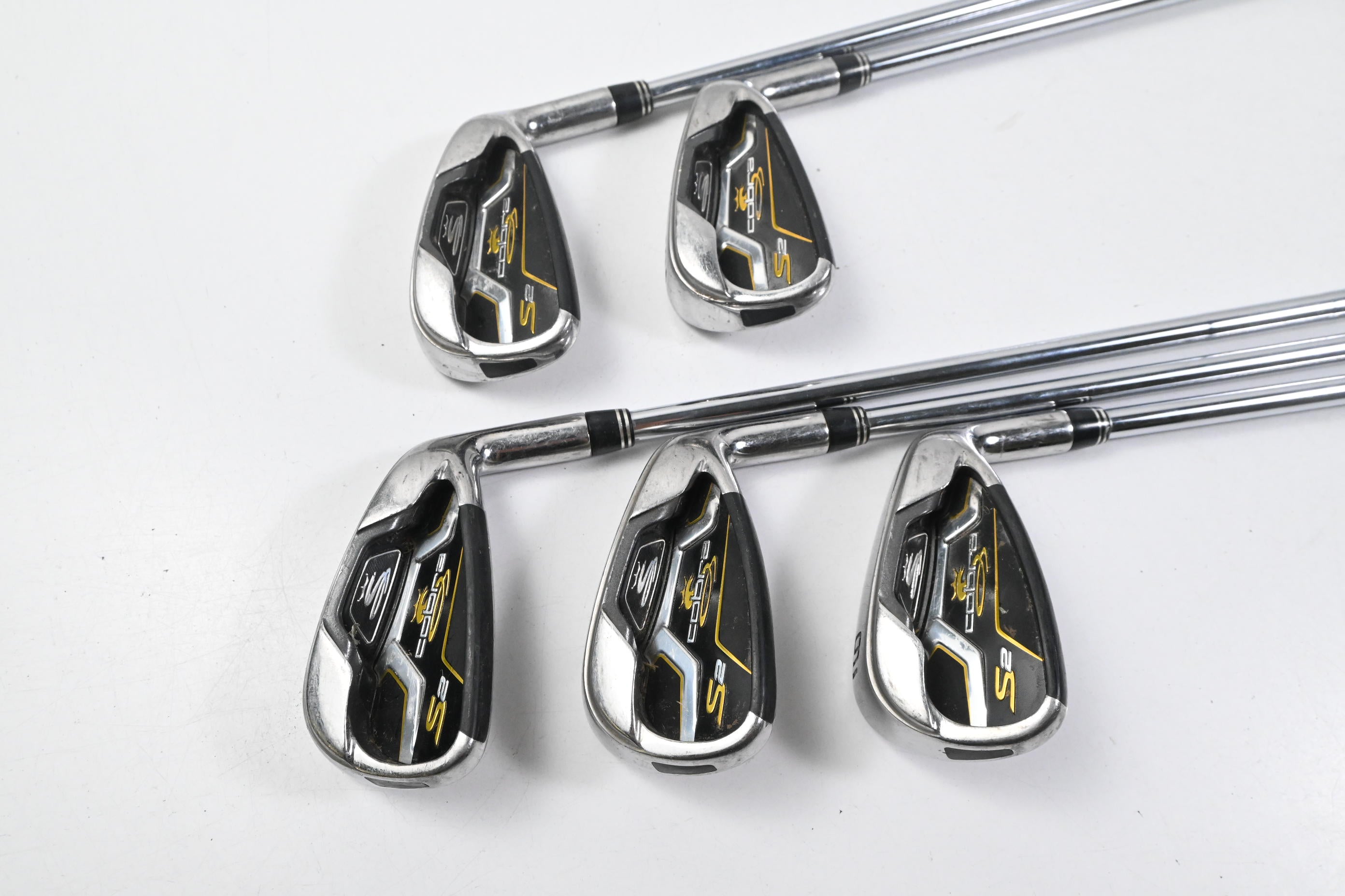 Cobra S2 Irons / 5-9i / Stiff Flex N.S.Pro 1030H Shafts