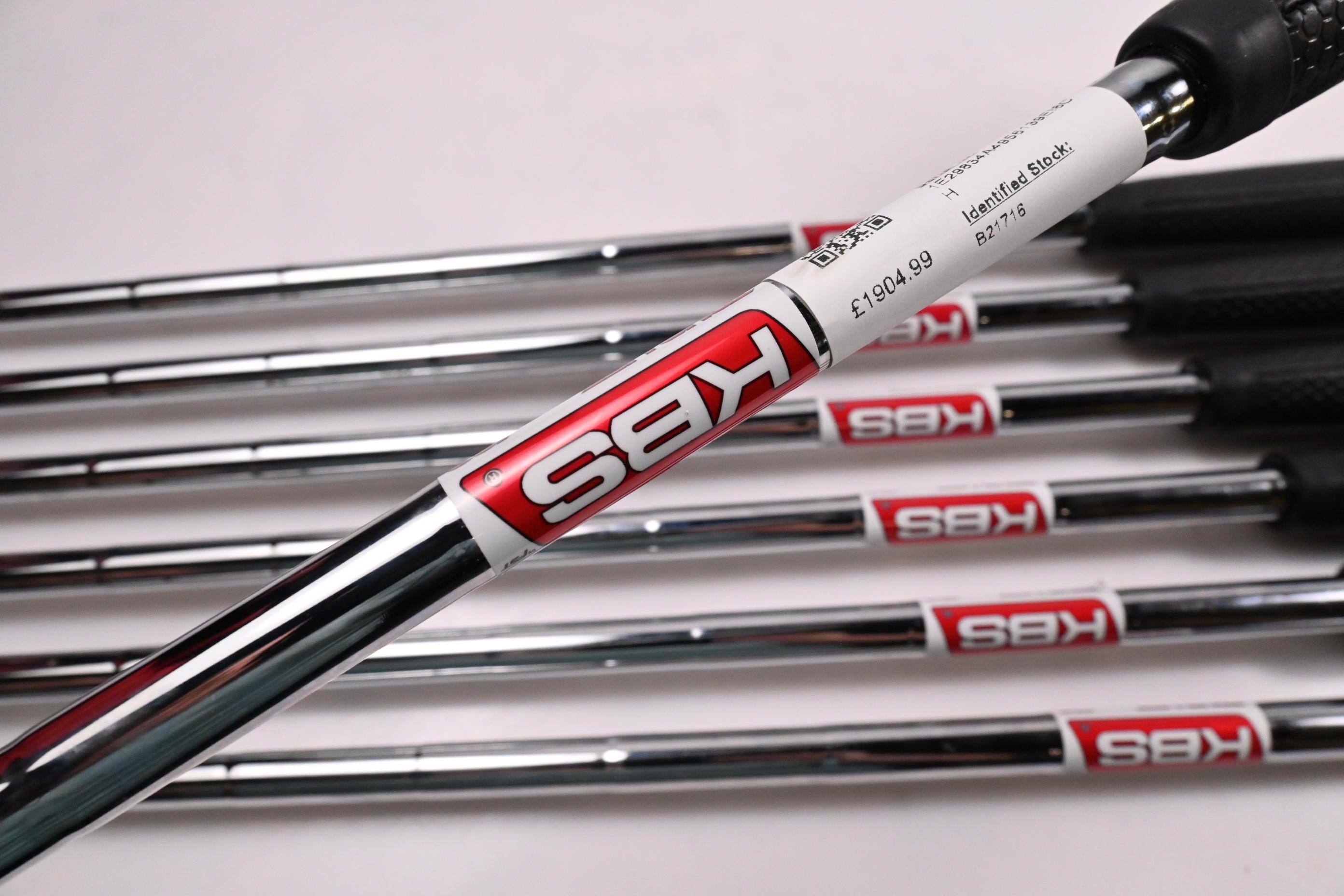 Cobra 3DP X Irons / 5-PW+GW / Stiff Flex KBS Tour Lite 100 Shafts