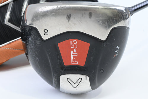 Callaway FT-5 Driver / 10 Degree / Regular Flex Fujikura E Fit-On 150 Shaft