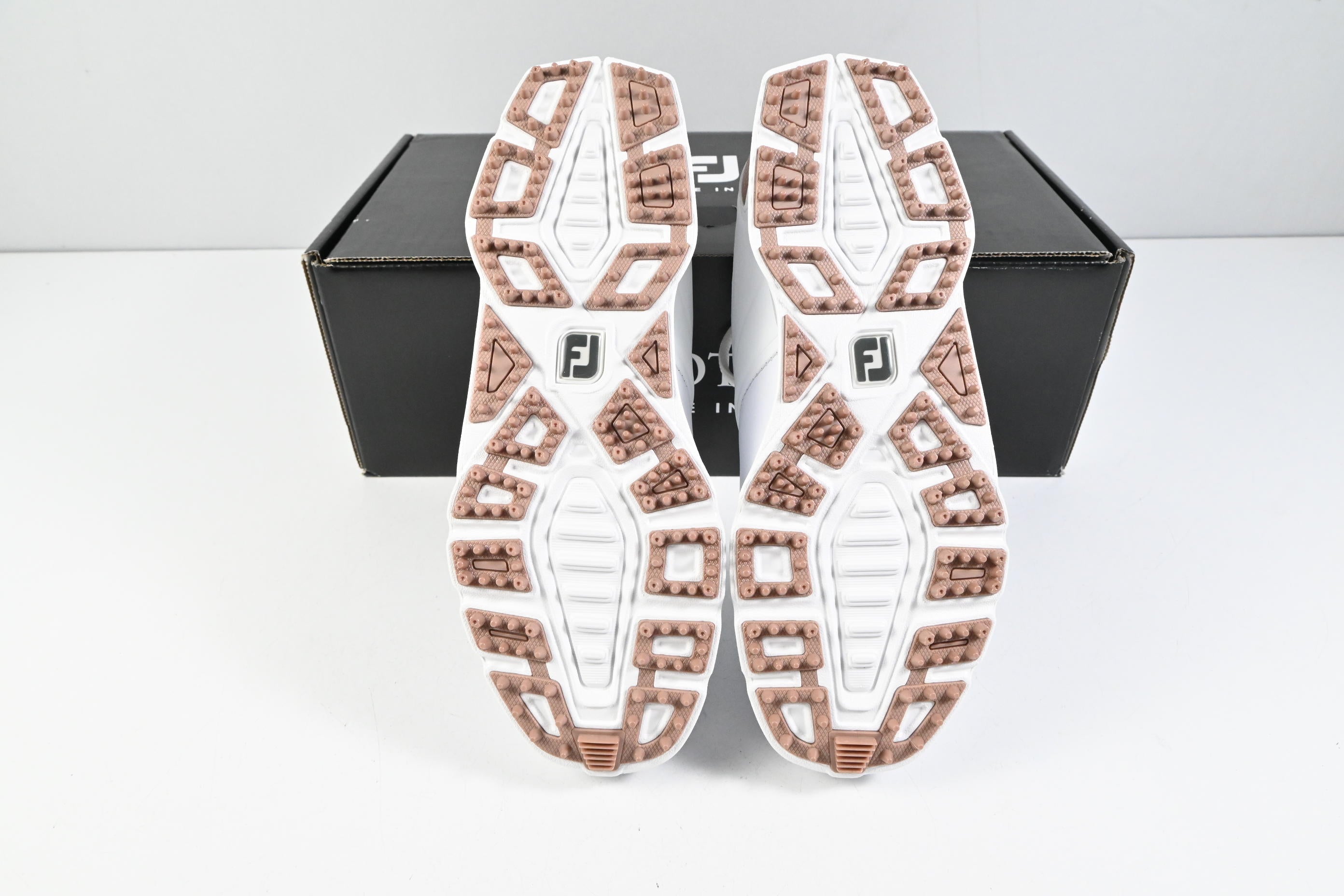 Ladies FootJoy Pro SL Golf Shoes / Size UK 8 / White, Pink