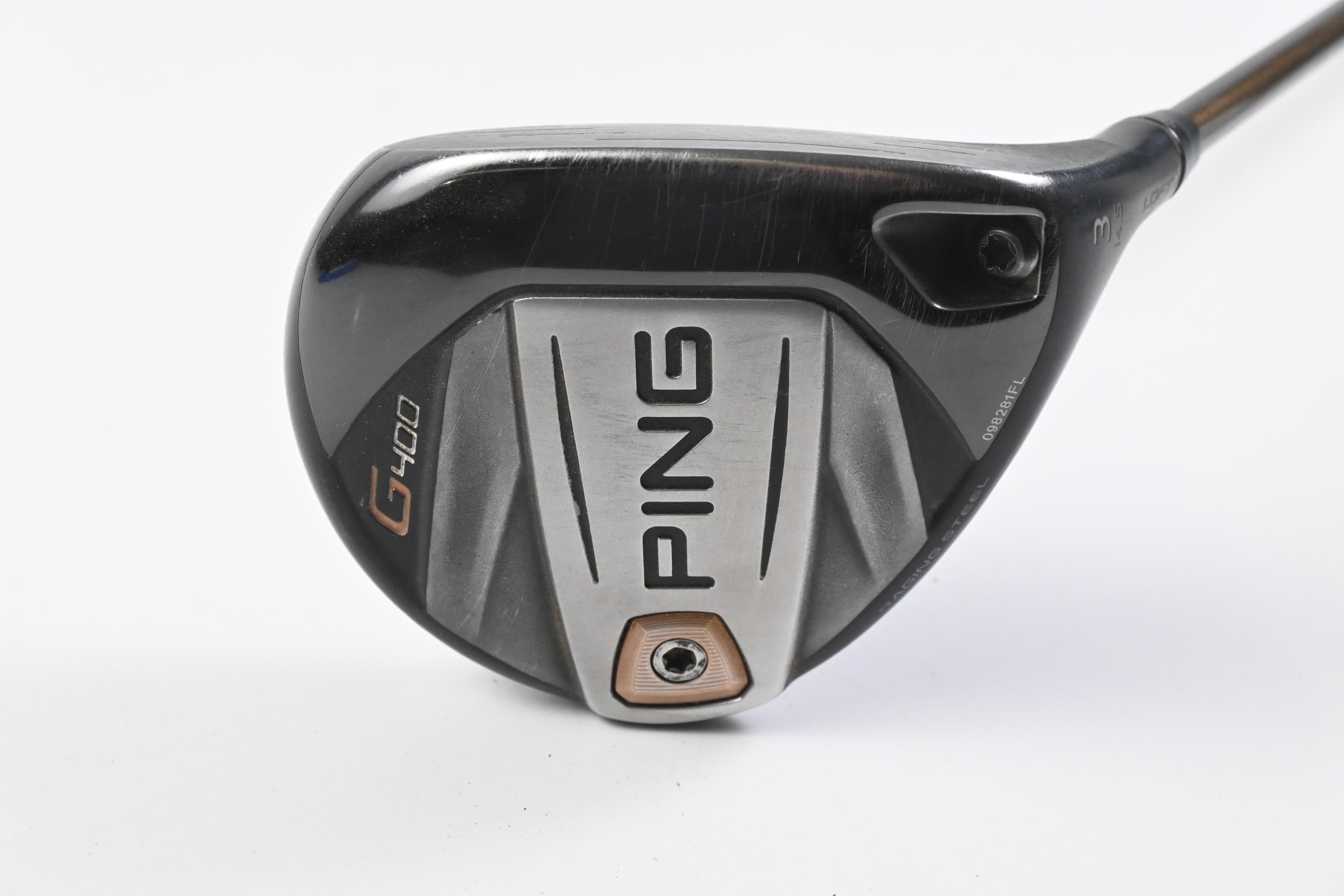 Ping G400 #3 Wood / 14.5 Degree / Regular Flex Ping Alta CB 65 Shaft