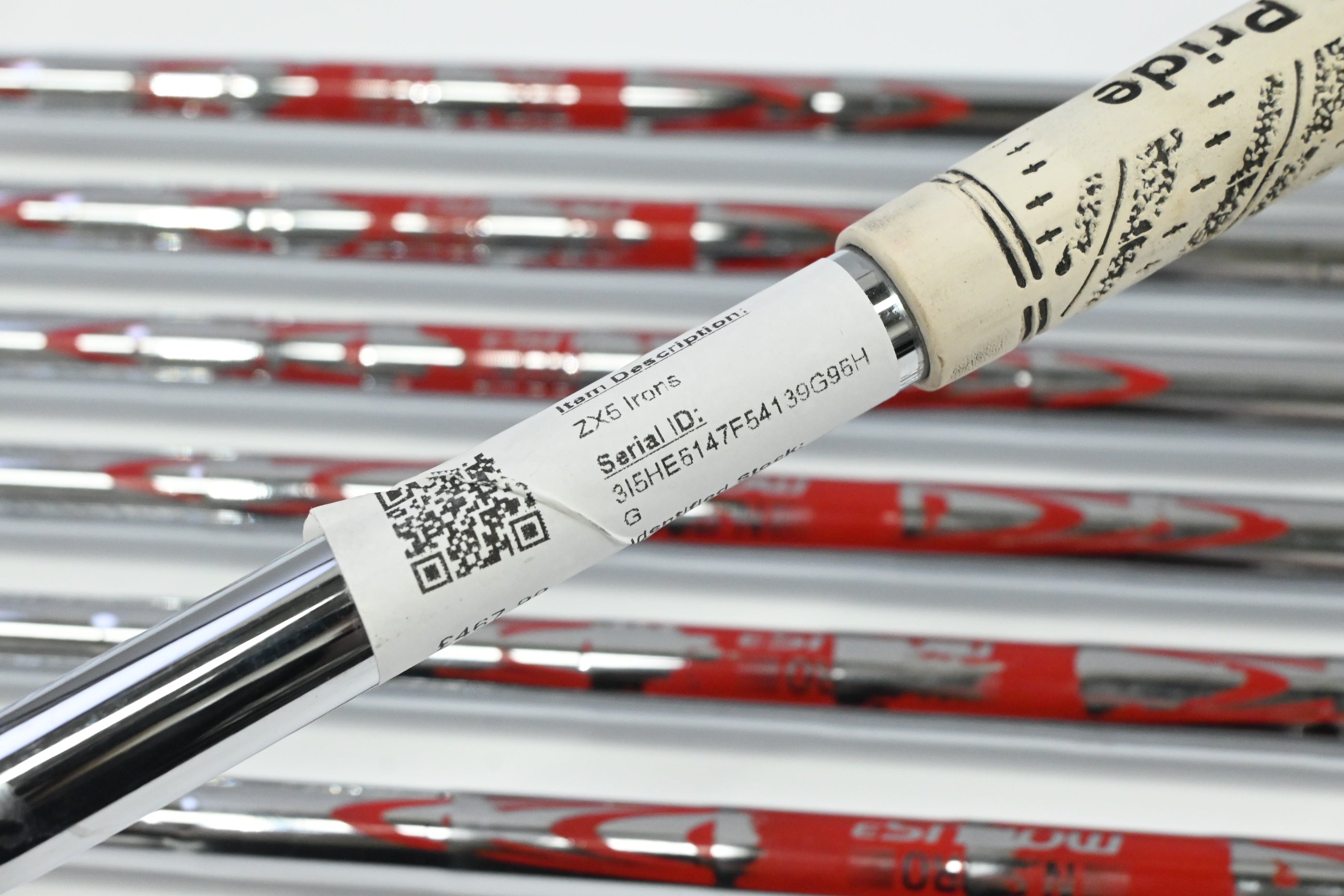 Srixon ZX5 Irons / 4-PW / Stiff Flex NS Pro Modus3 Shafts