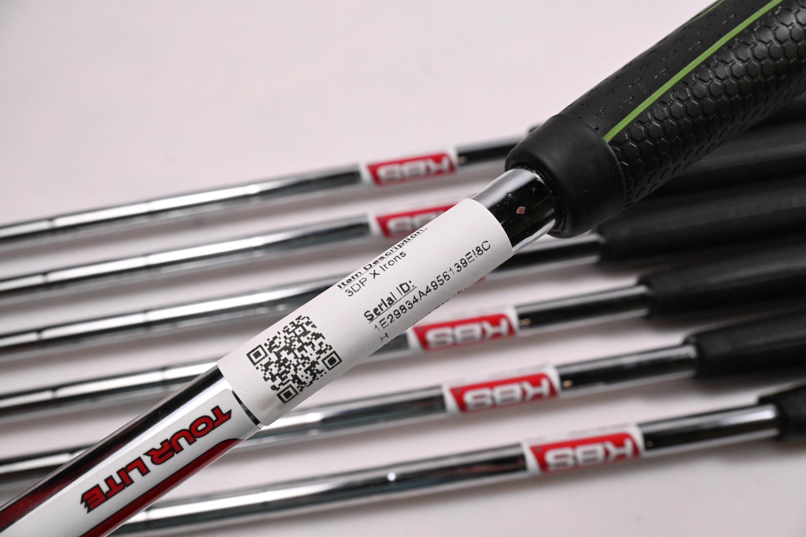 Cobra 3DP X Irons / 5-PW+GW / Stiff Flex KBS Tour Lite 100 Shafts