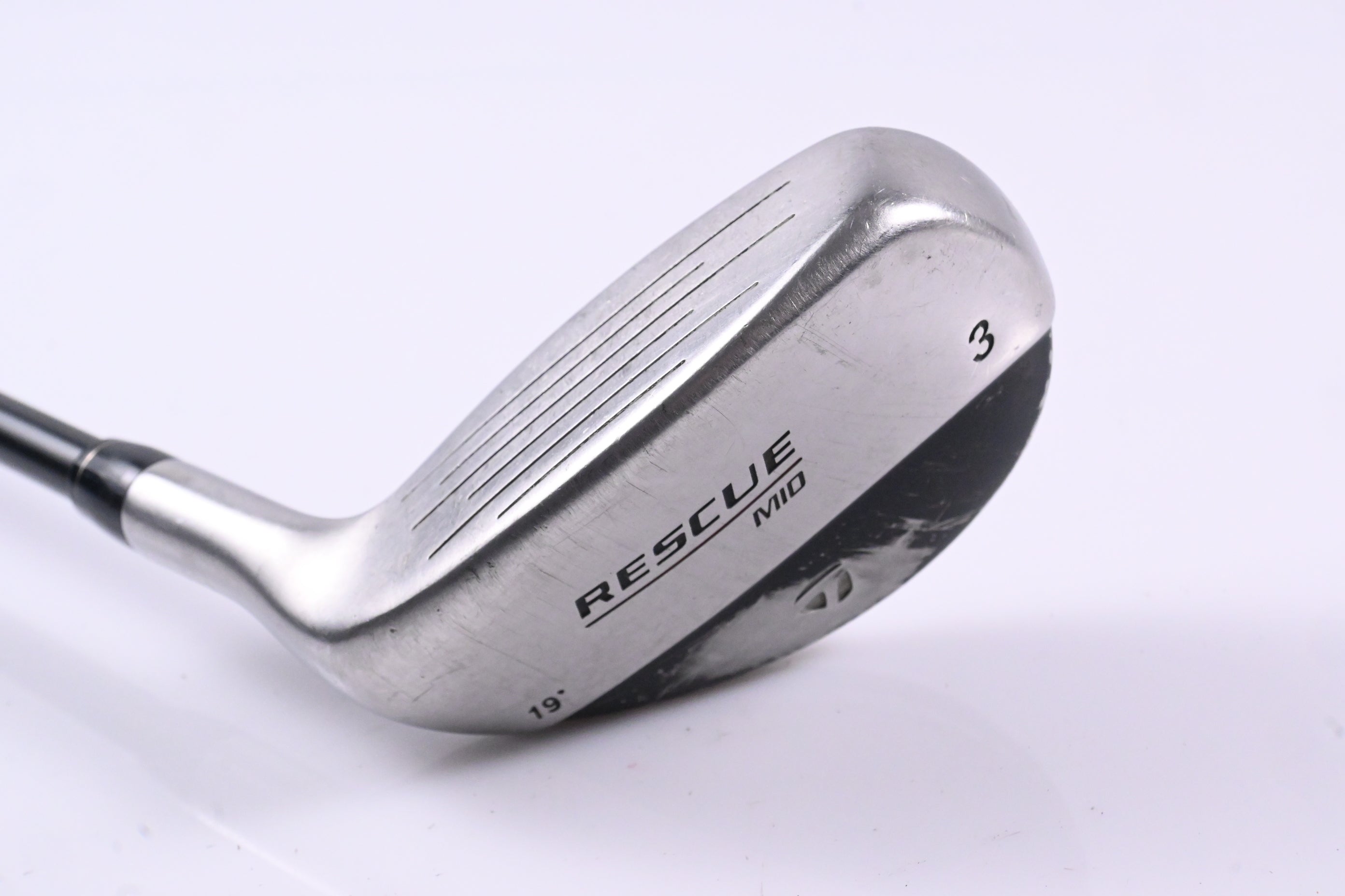 Left Hand Taylormade Rescue Mid #3 Hybrid / 19 Degree / Stiff Flex Taylormade